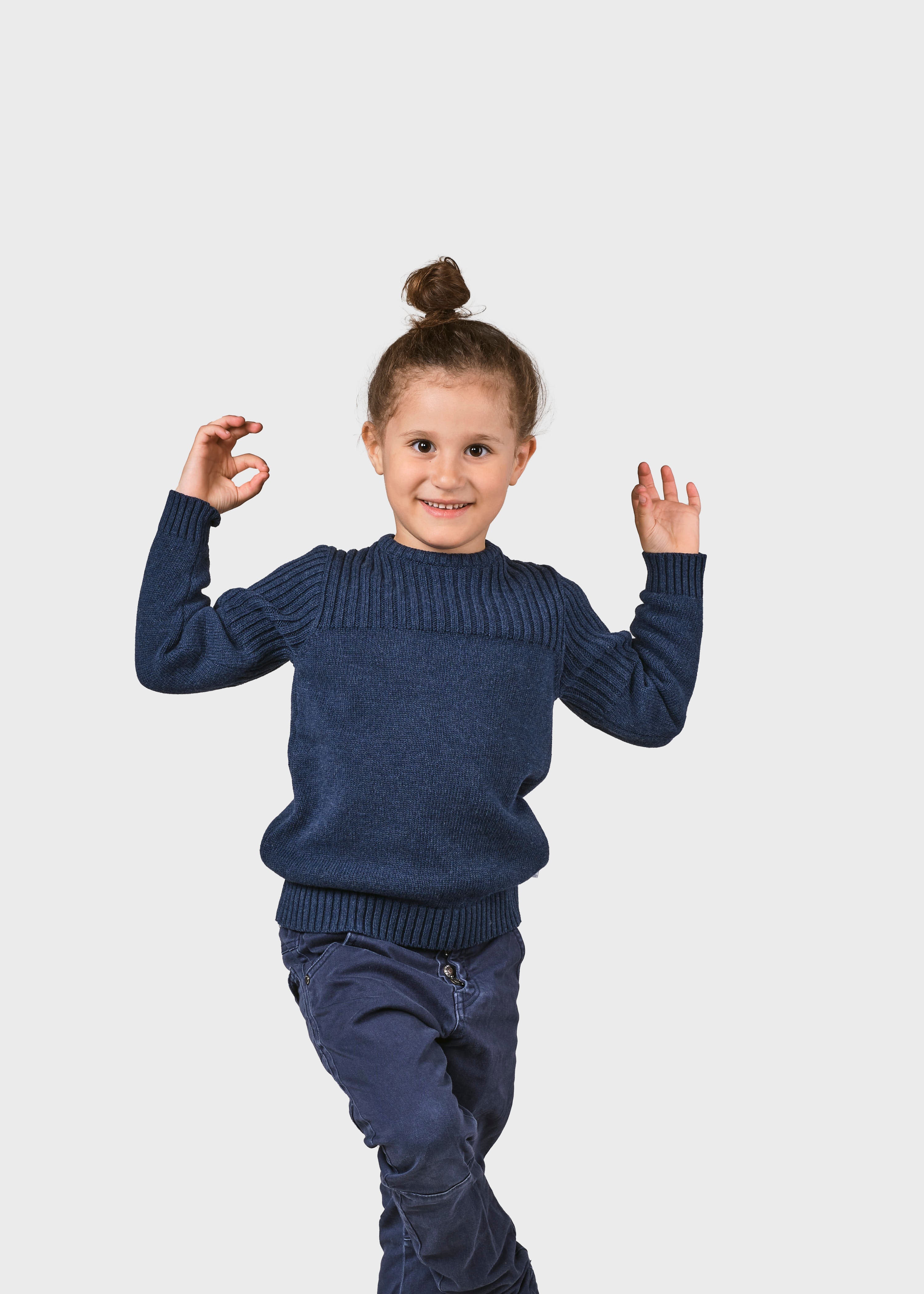 Kids Pattern Cotton Knit - Ocean