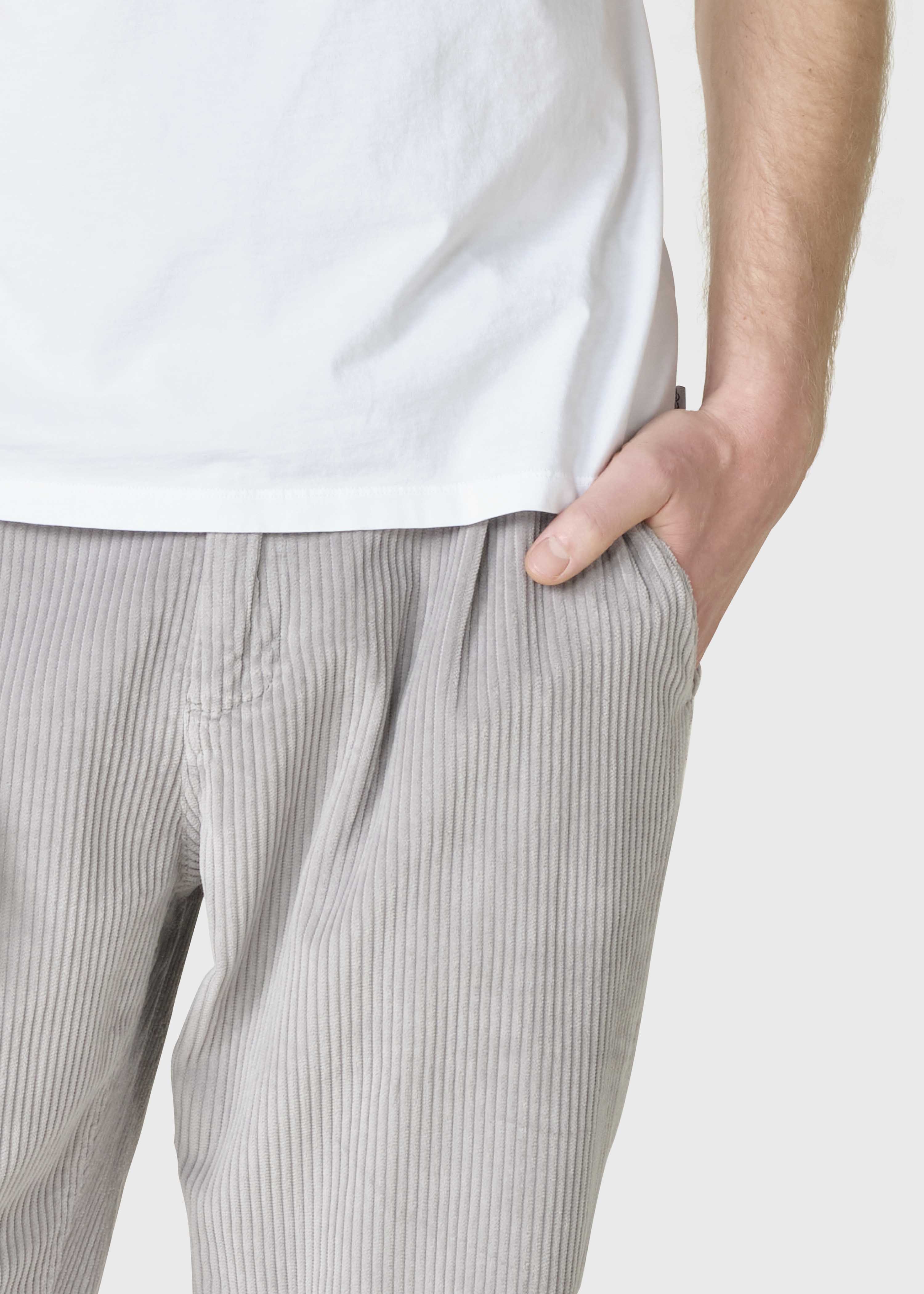 Kristian Cord Pants - Pastel Grey