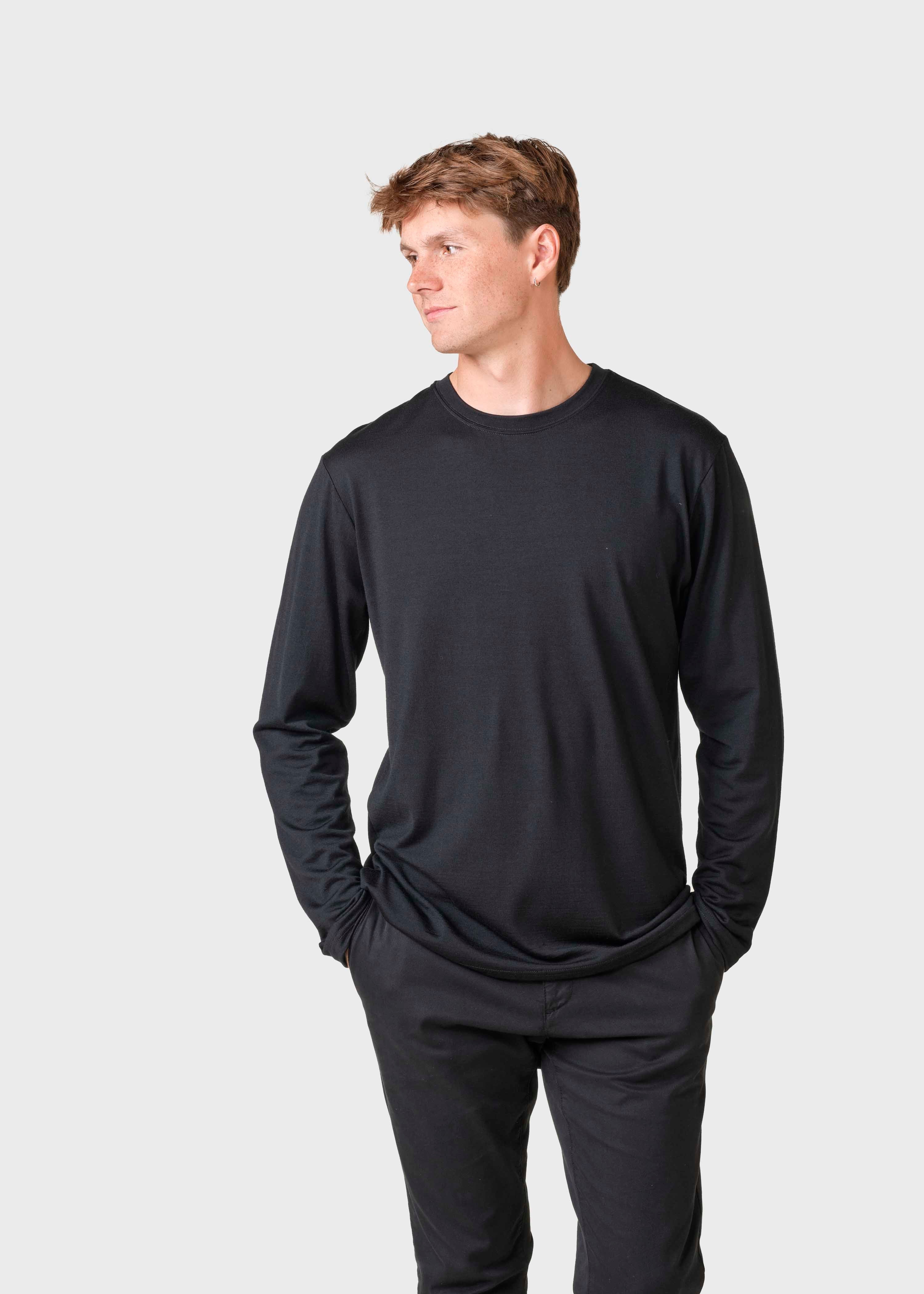 Lars Ls Tee - Black