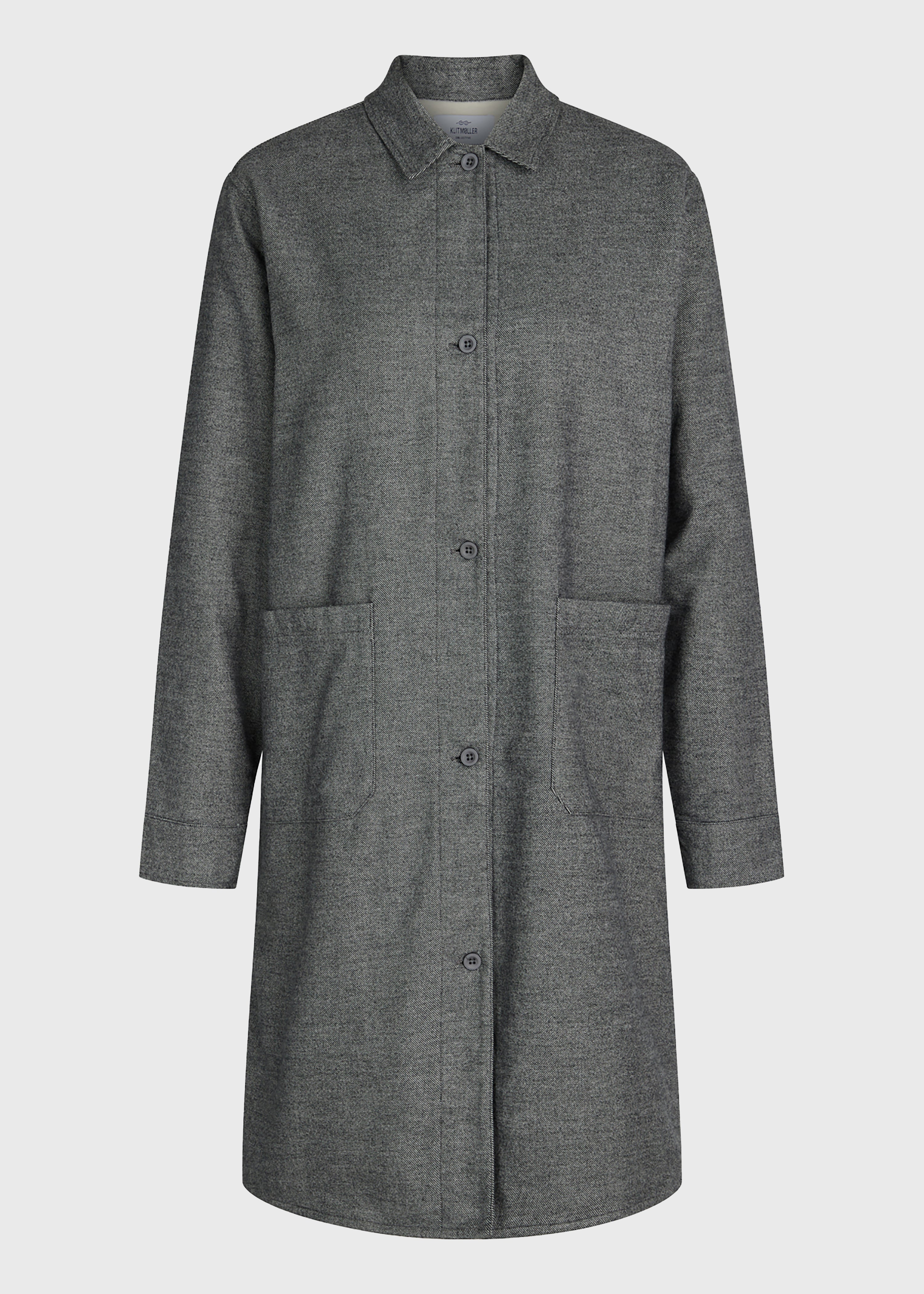 Lolly Lumber Overshirt - Light Grey