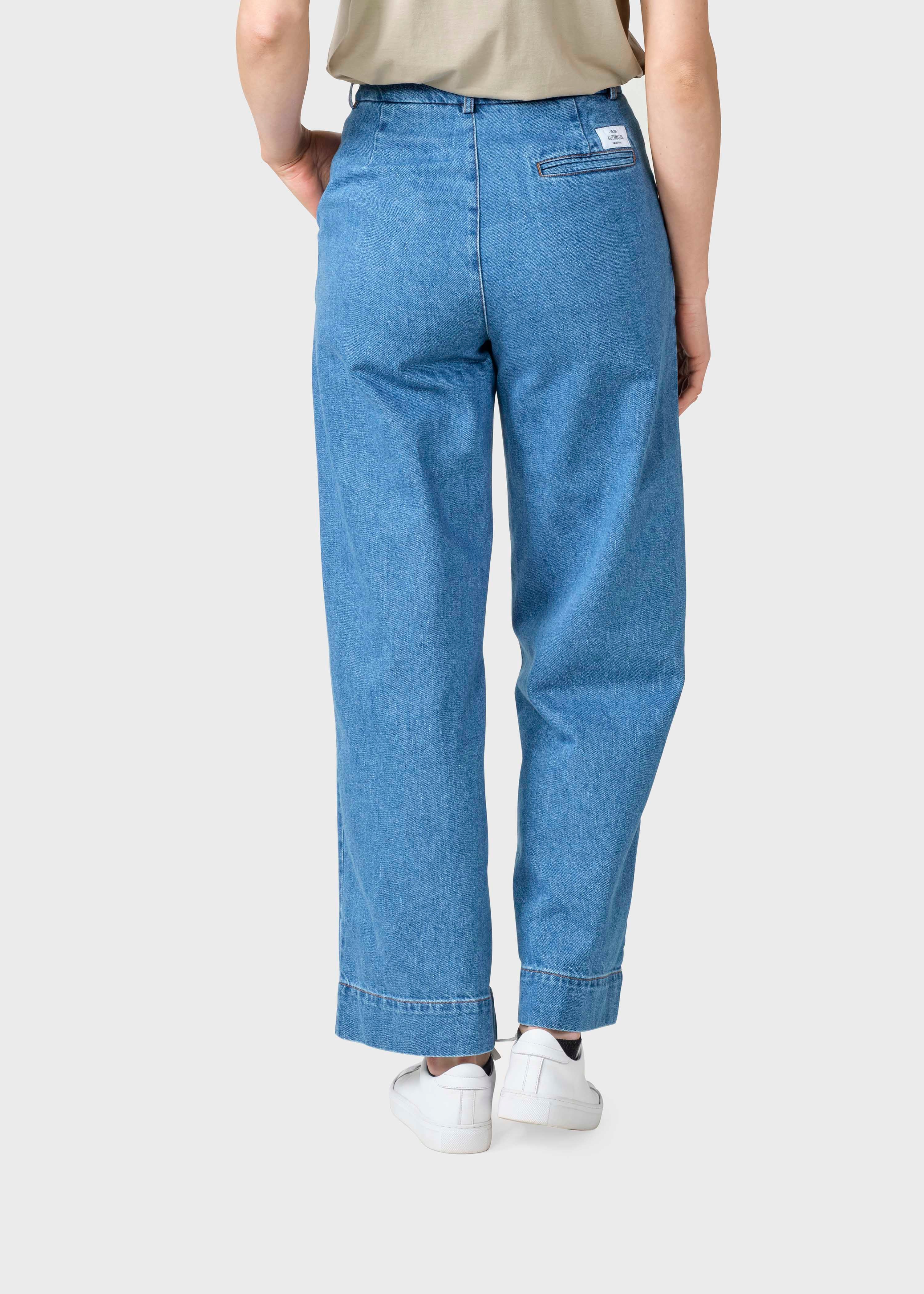 Lydia Denim Pants - Light Blue Stonewash
