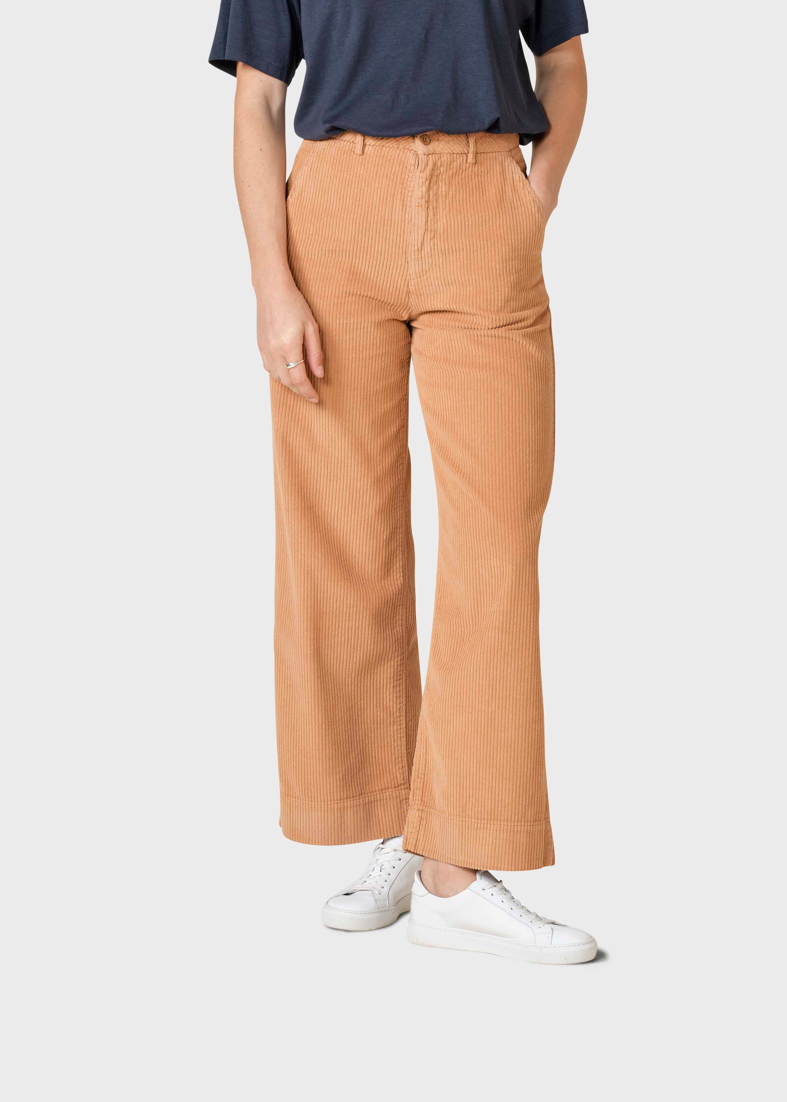 Lydia Jumbo Corduroy Pants - Camel