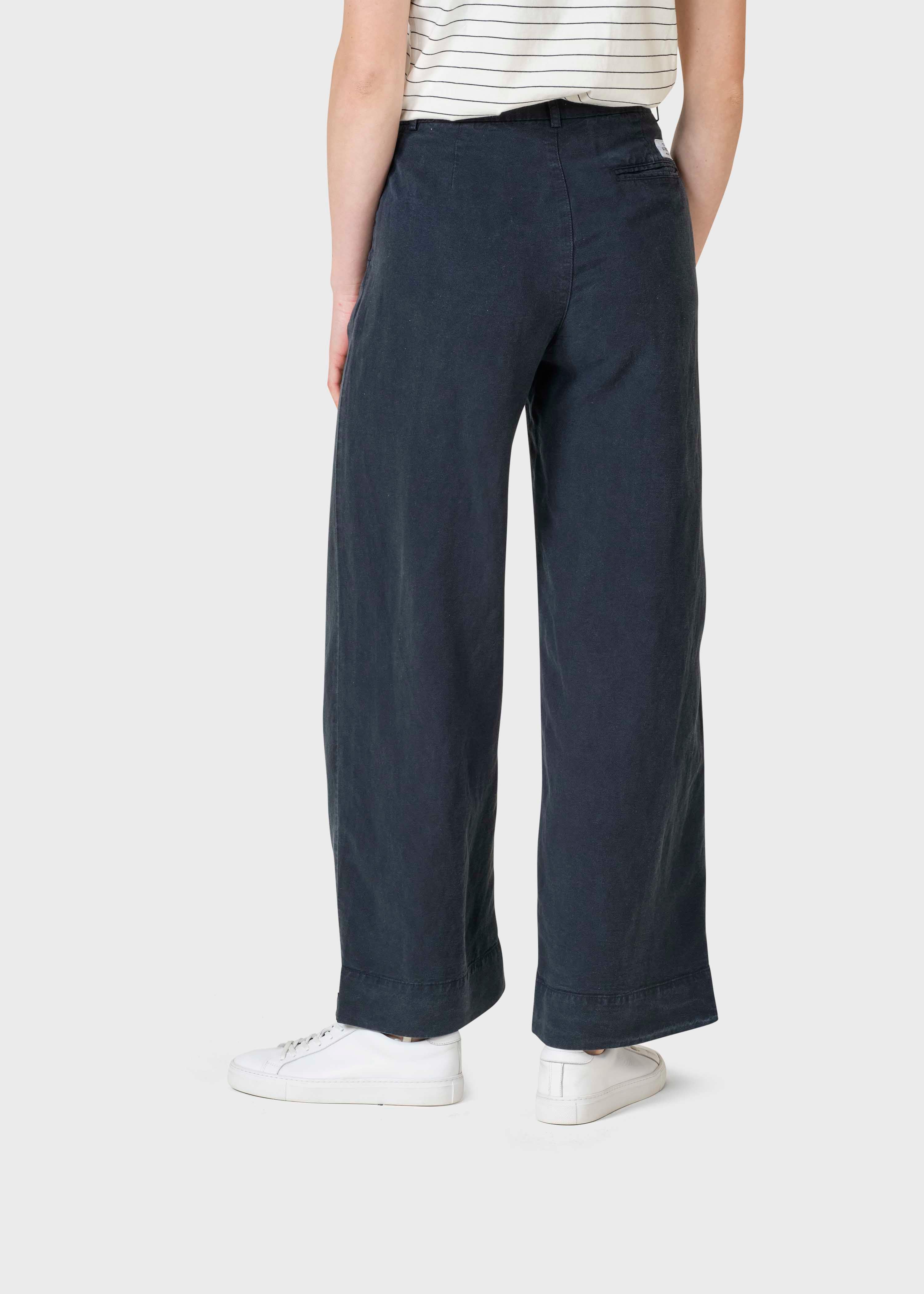 Lydia Lyocell Pants - Navy