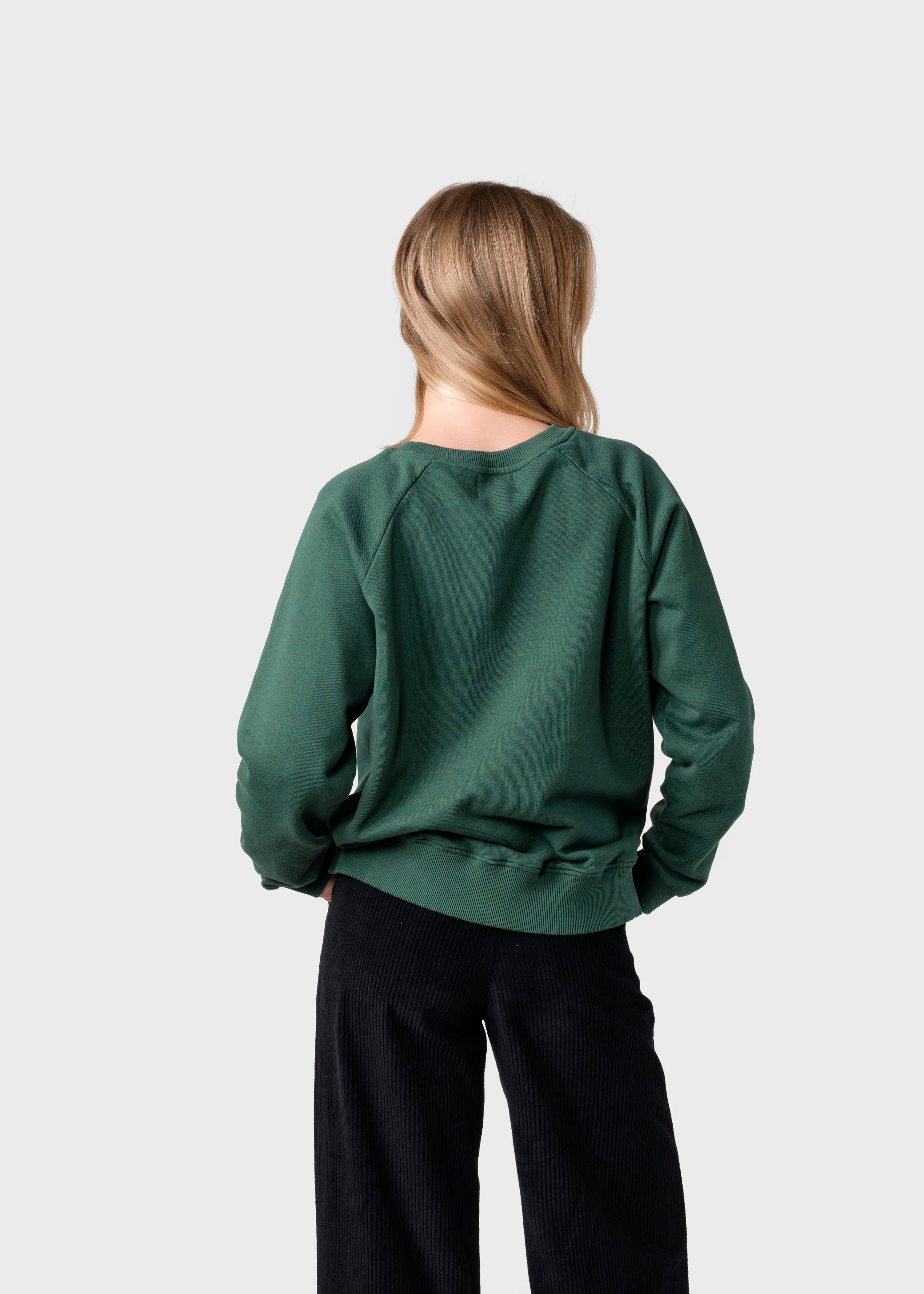Maja Logo Crew - Moss Green