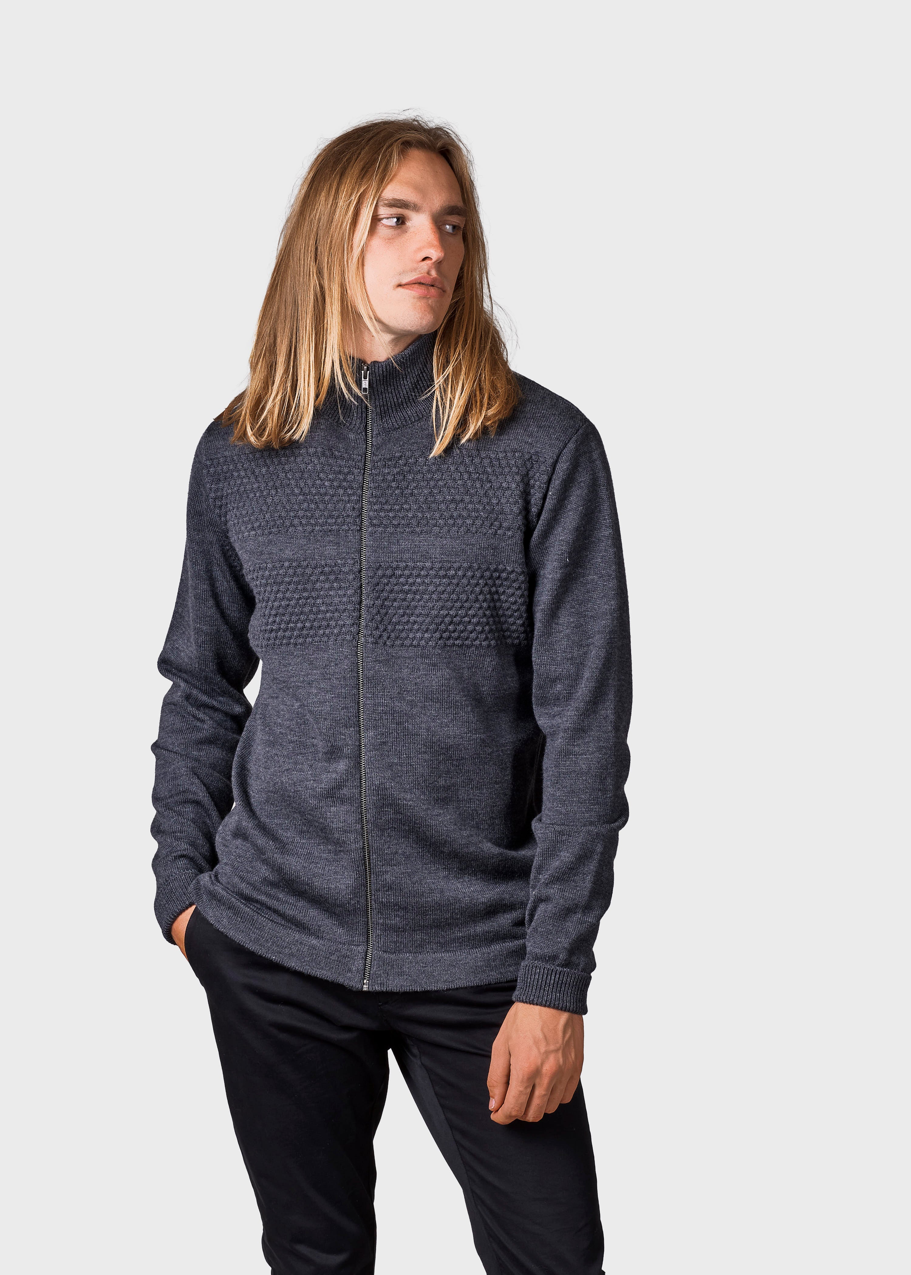 Marinus Knit Cardigan - Anthracite