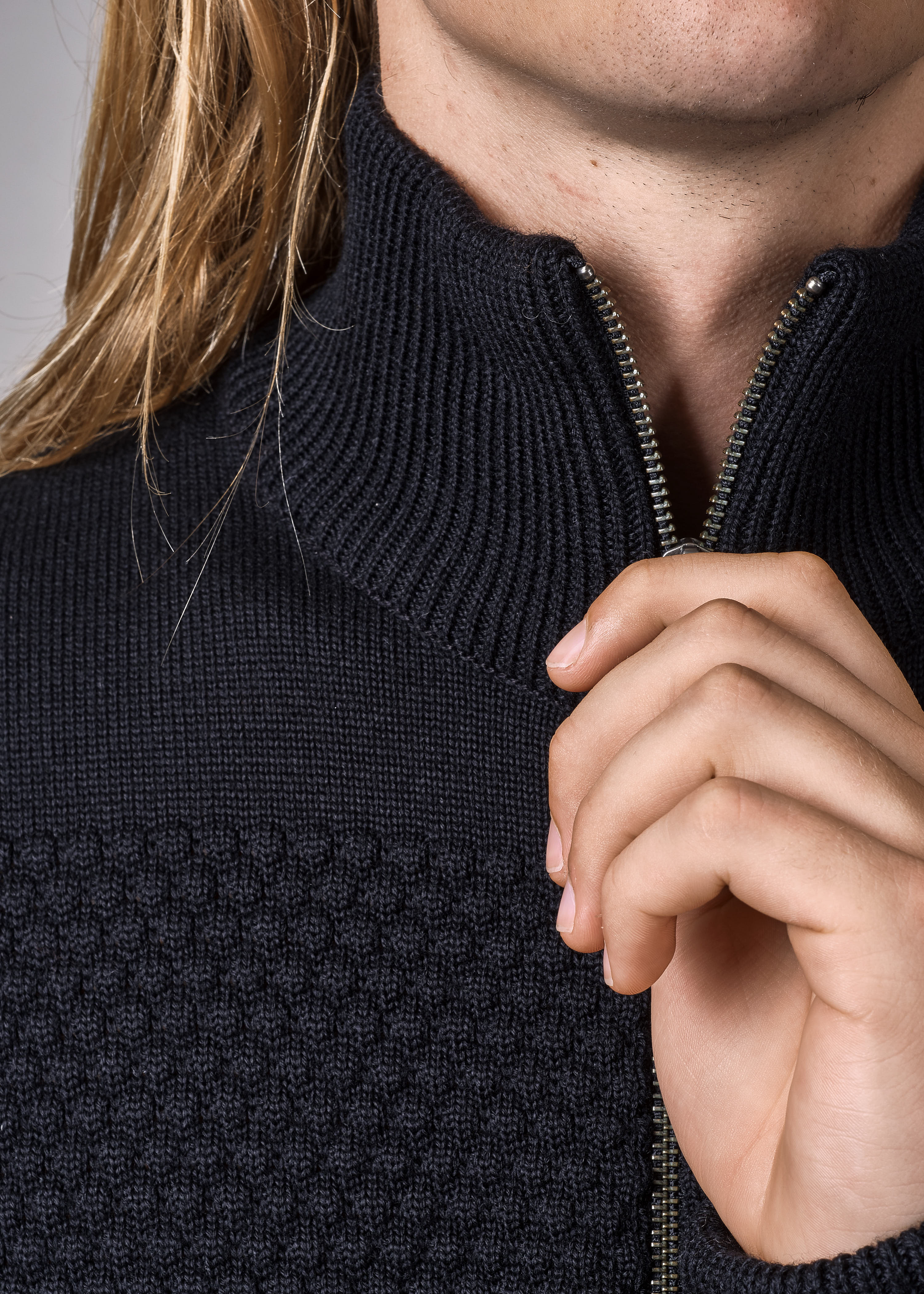 Marinus Knit Cardigan - Black