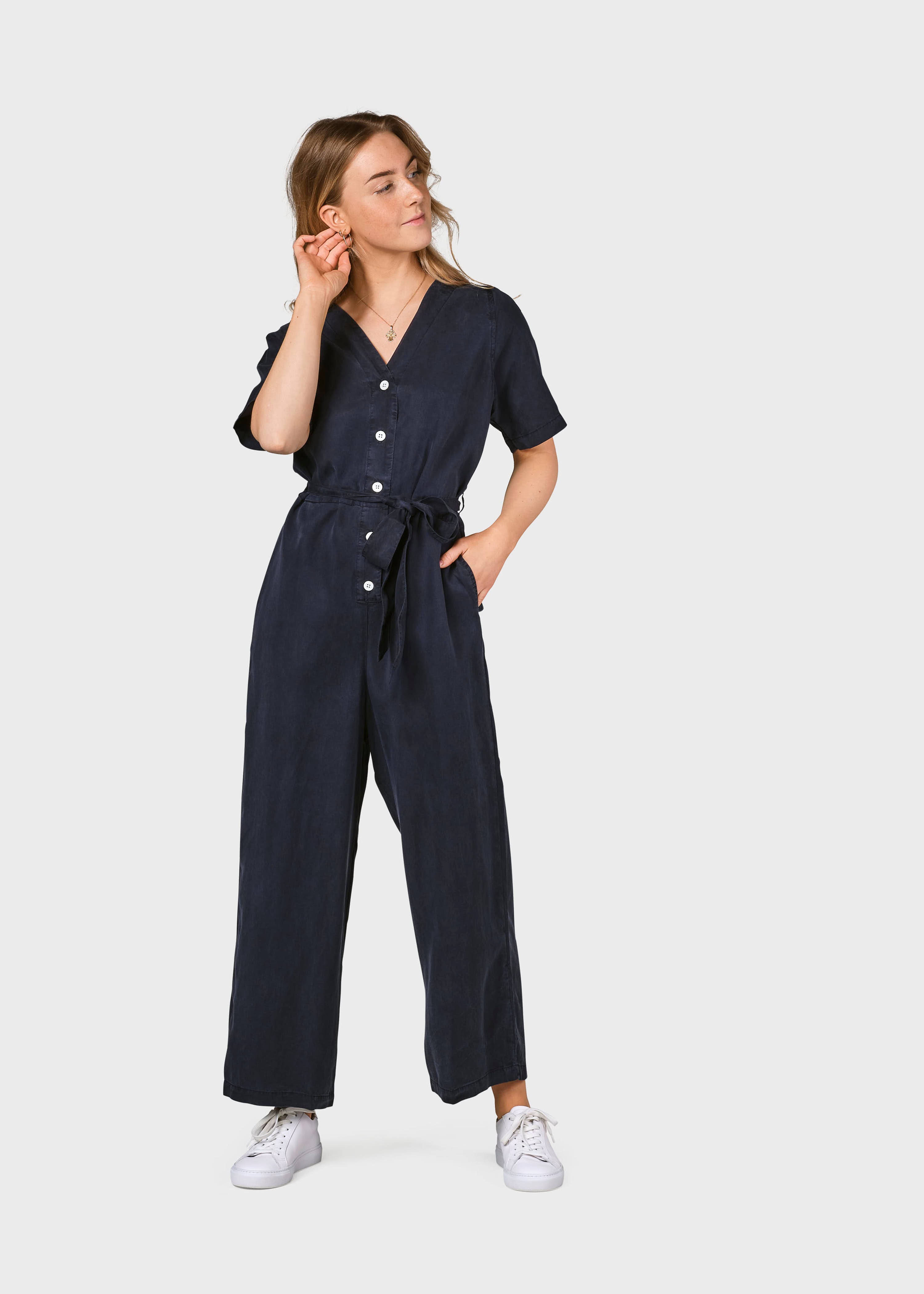 Marna Jumpsuit - Navy
