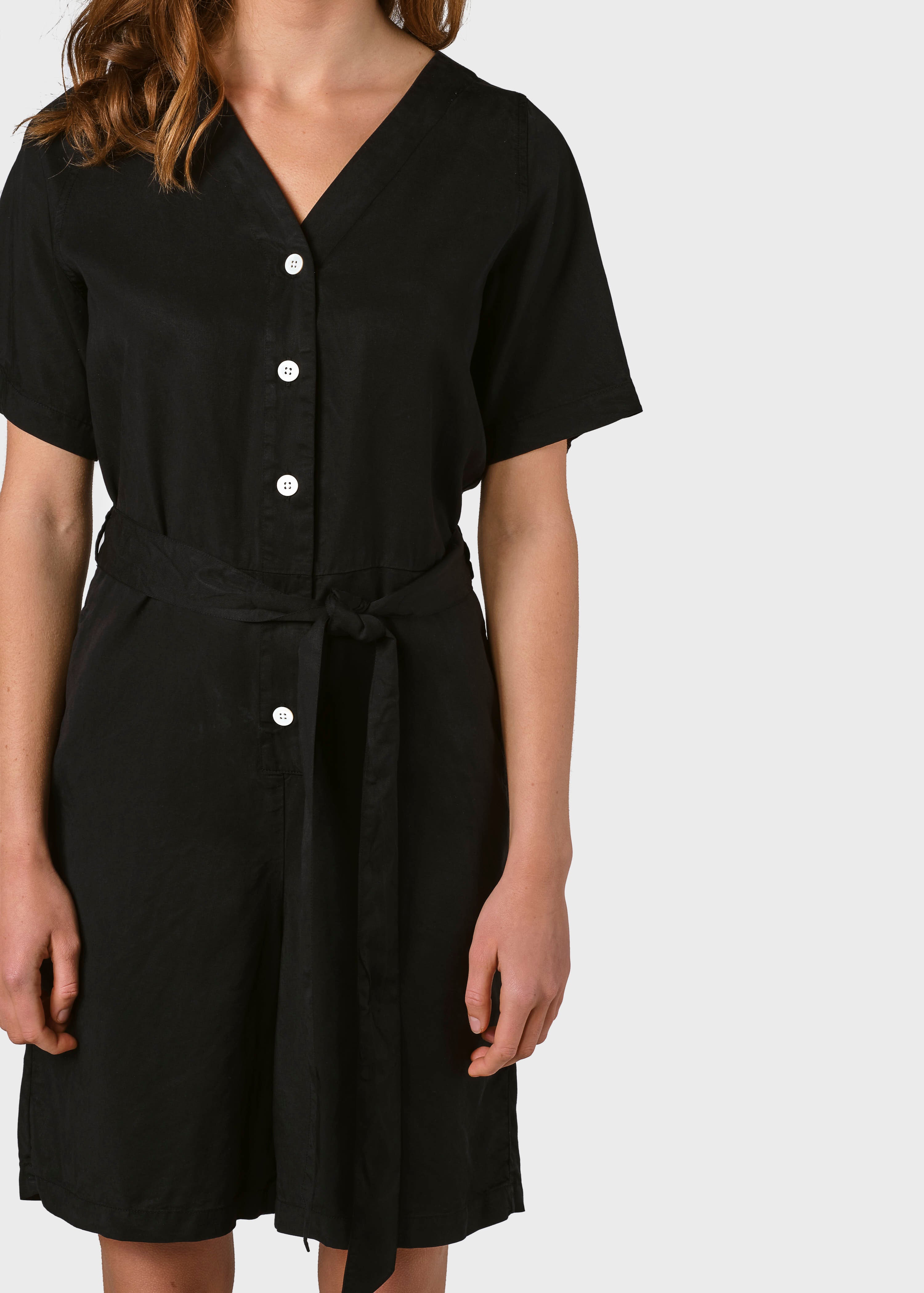 Marna Short Jumpsuit - Black