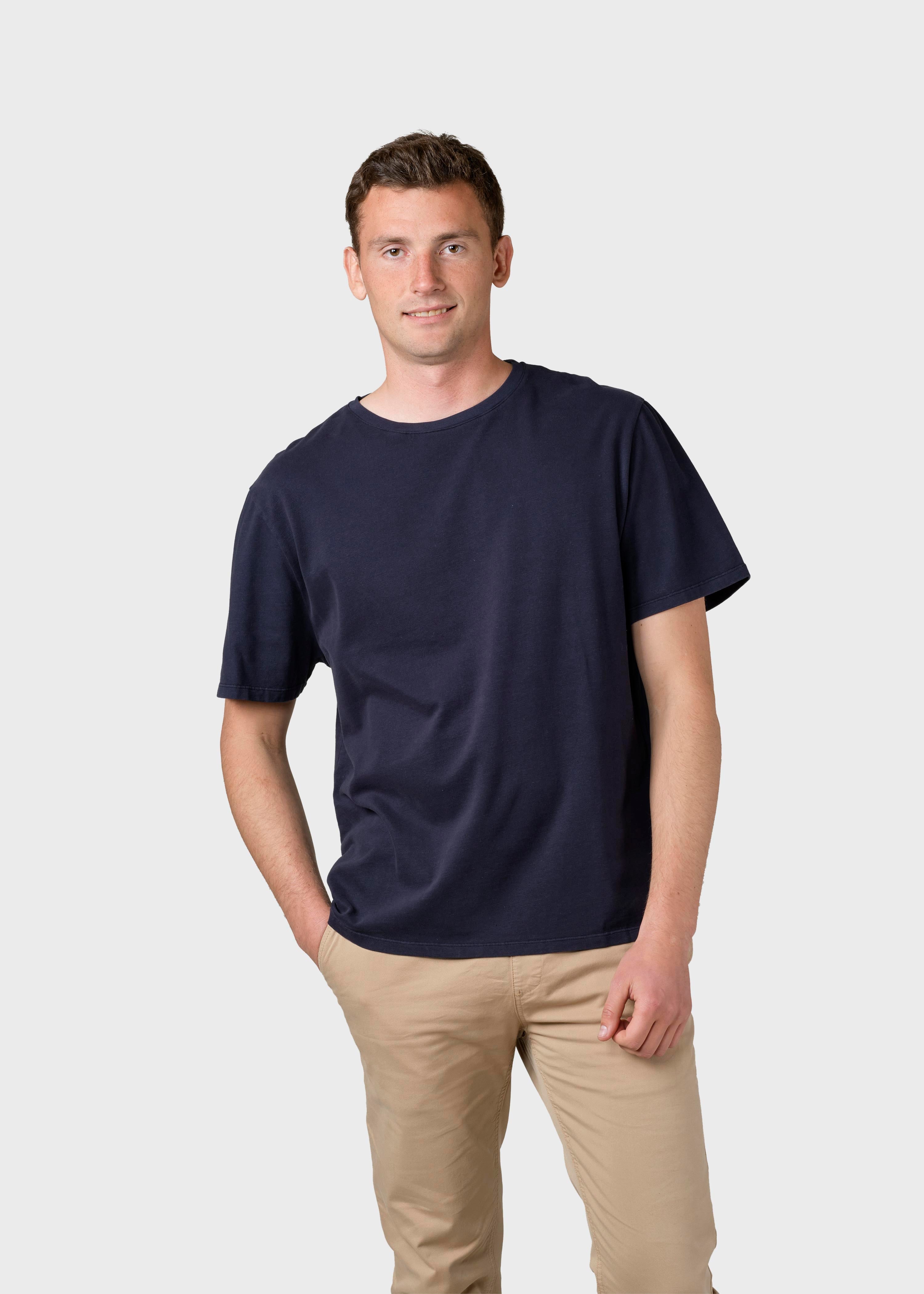Mens Boxy Tee - Navy