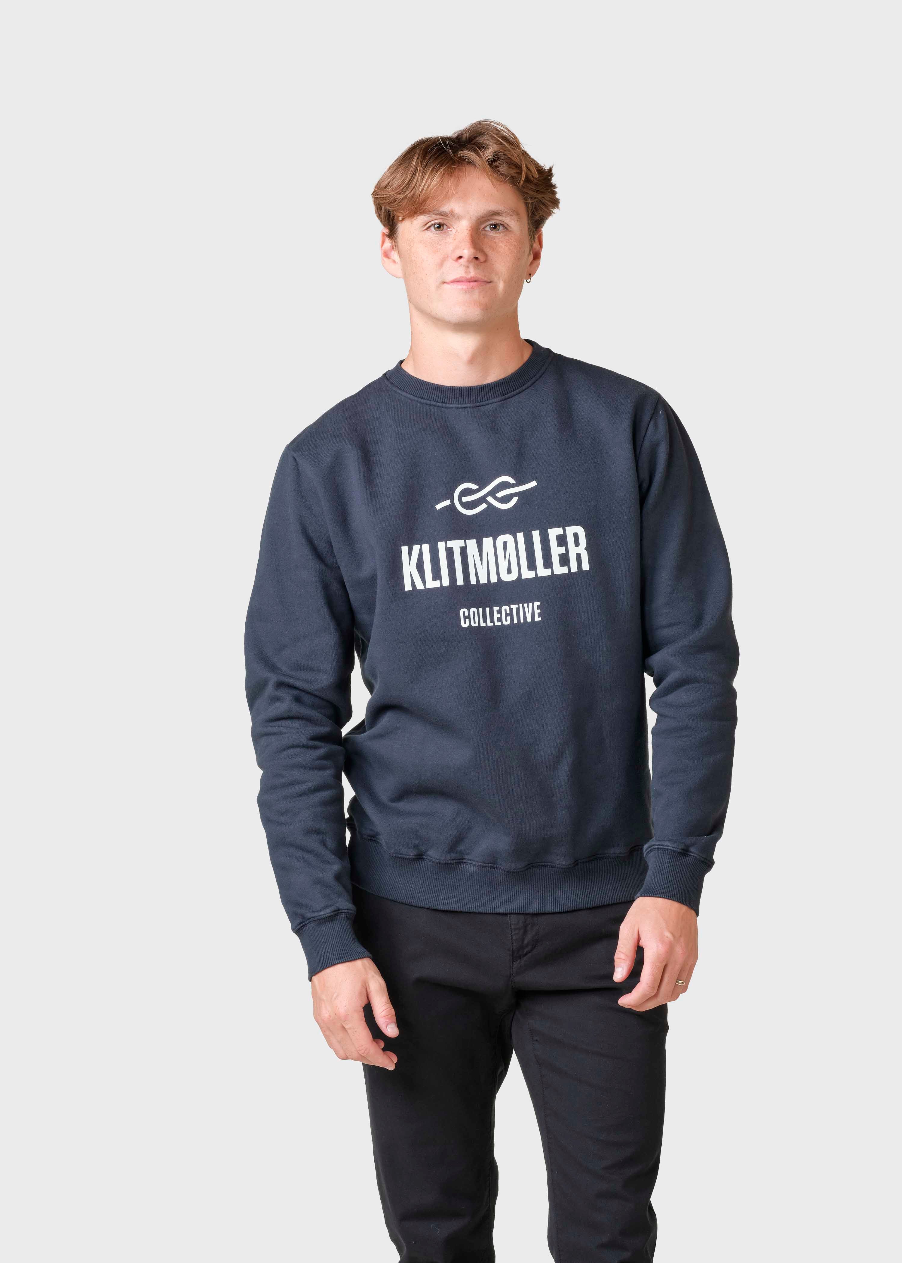 Mens Logo Crew - Navy