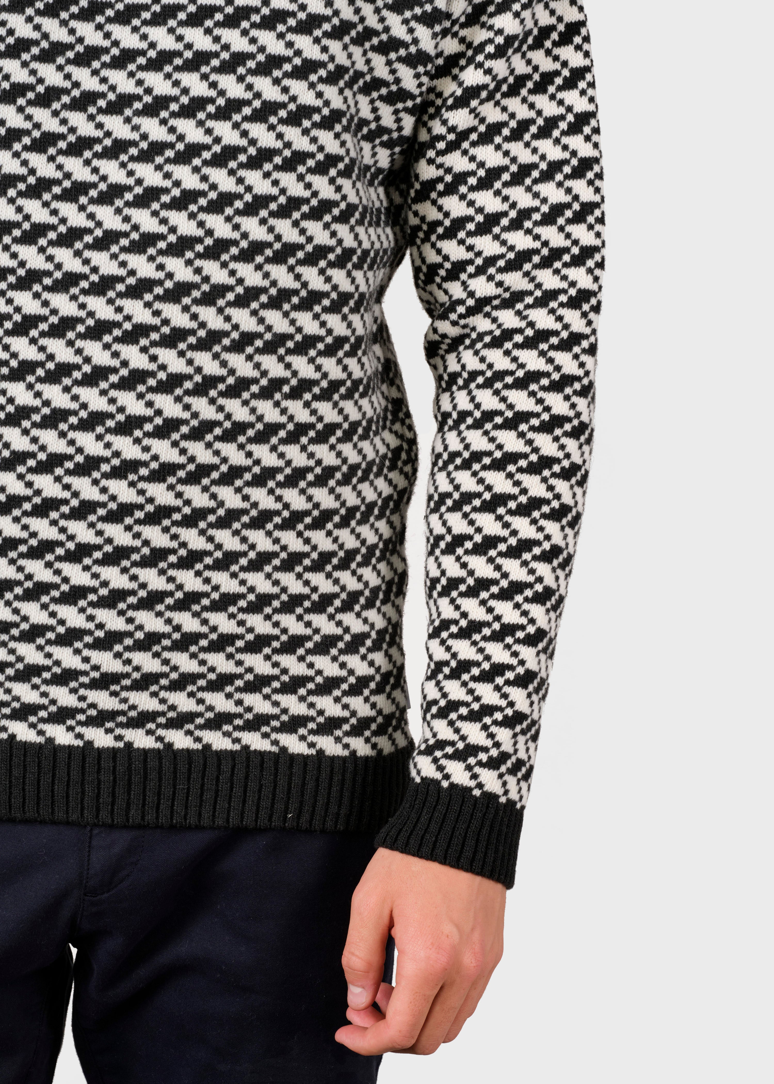 Milas Knit - Olive/cream