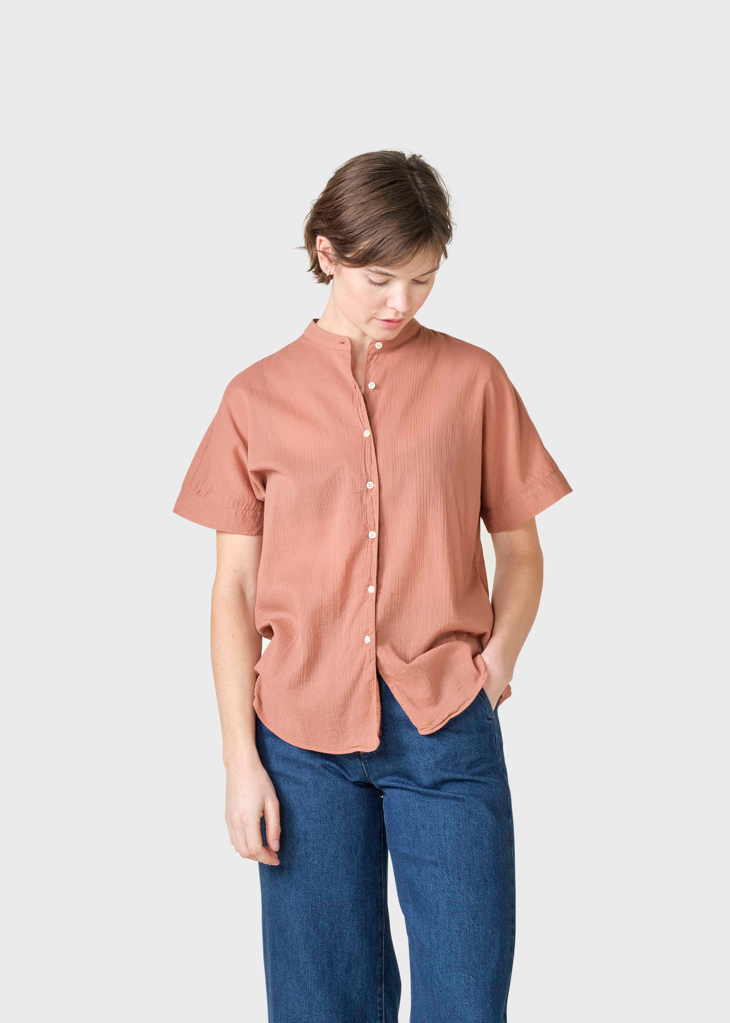 Chemise Mille S/s - Sienne brûlée 