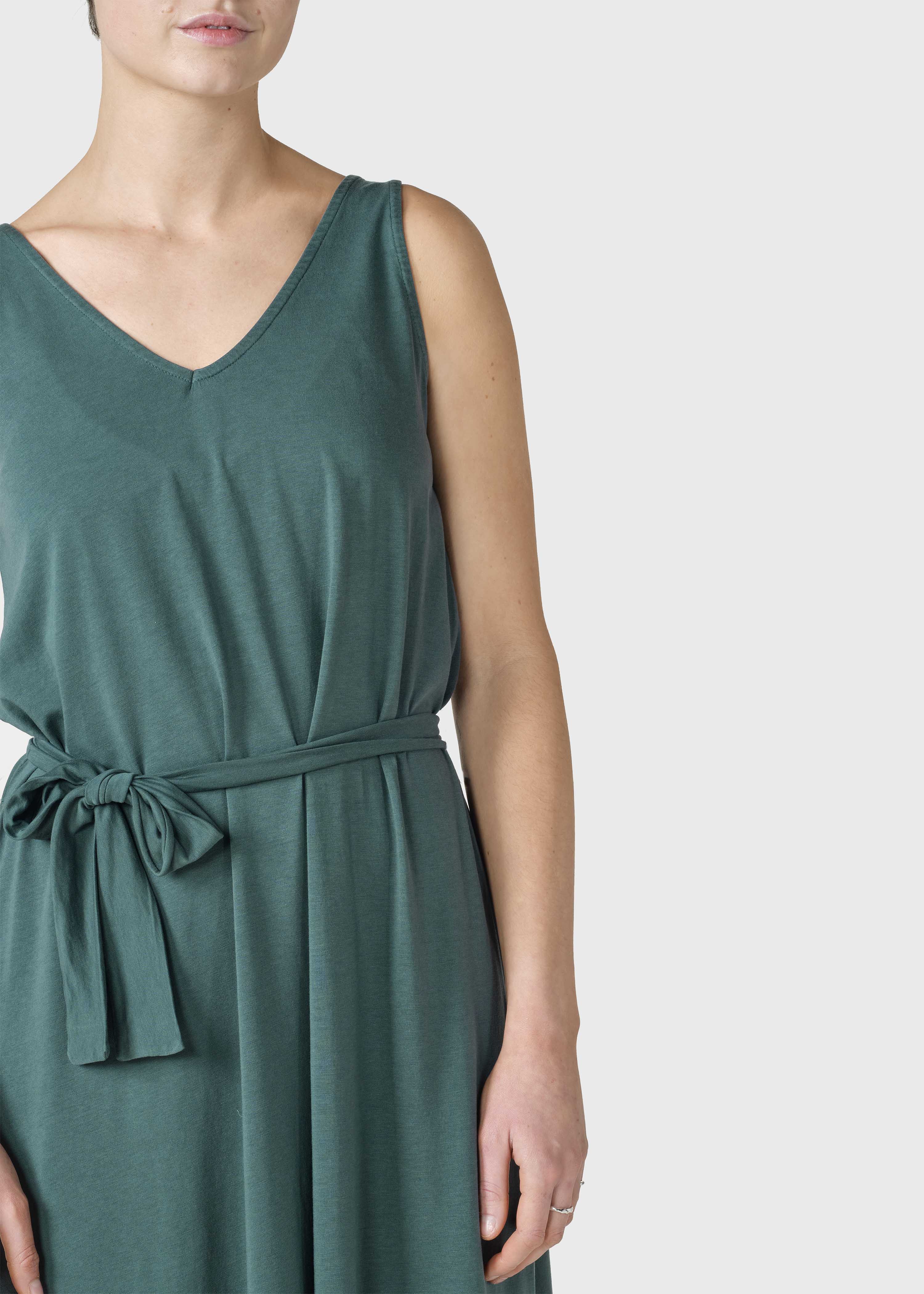 Misha Dress - Moss Green