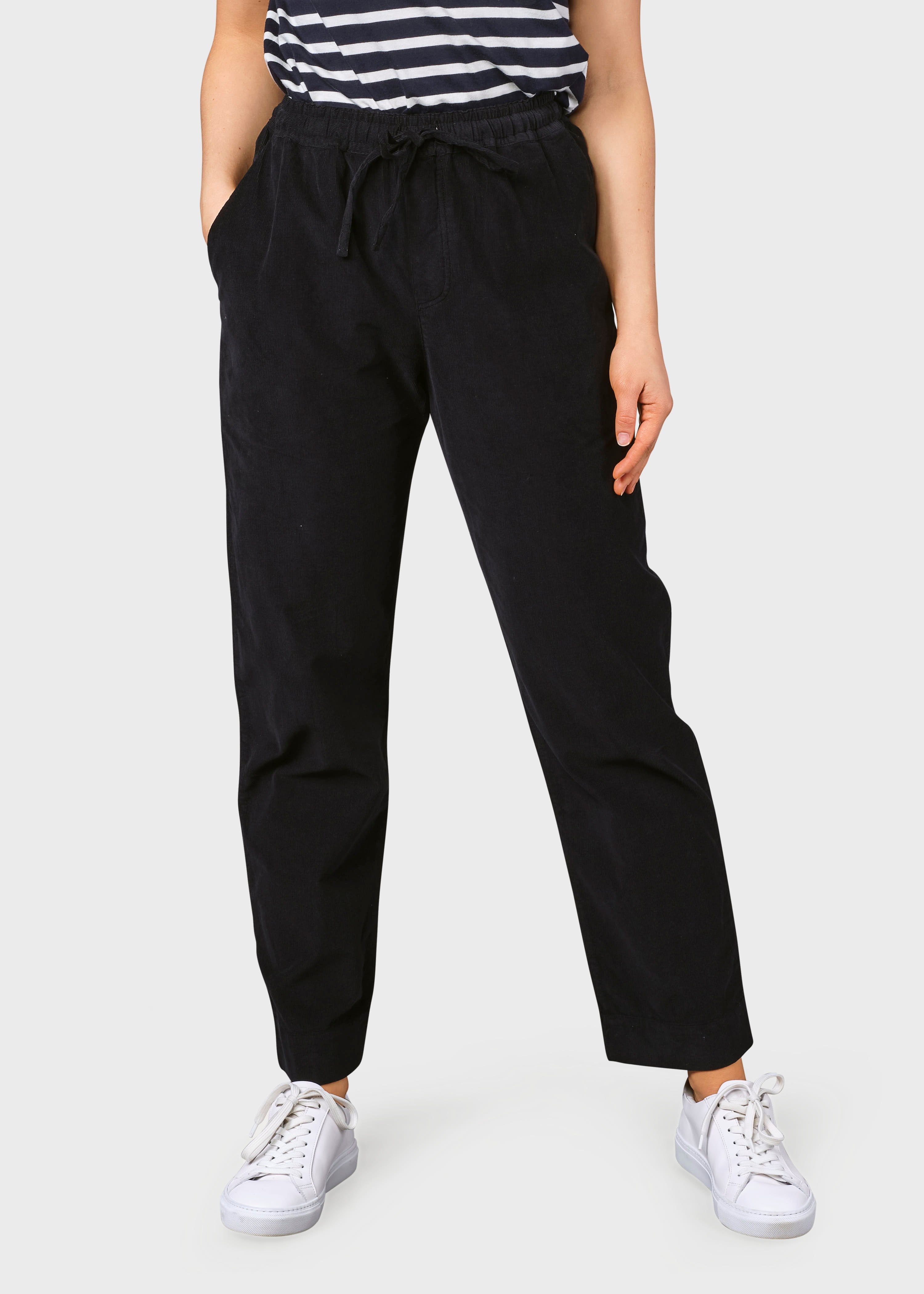 Nicoline Corduroy Pants - Black