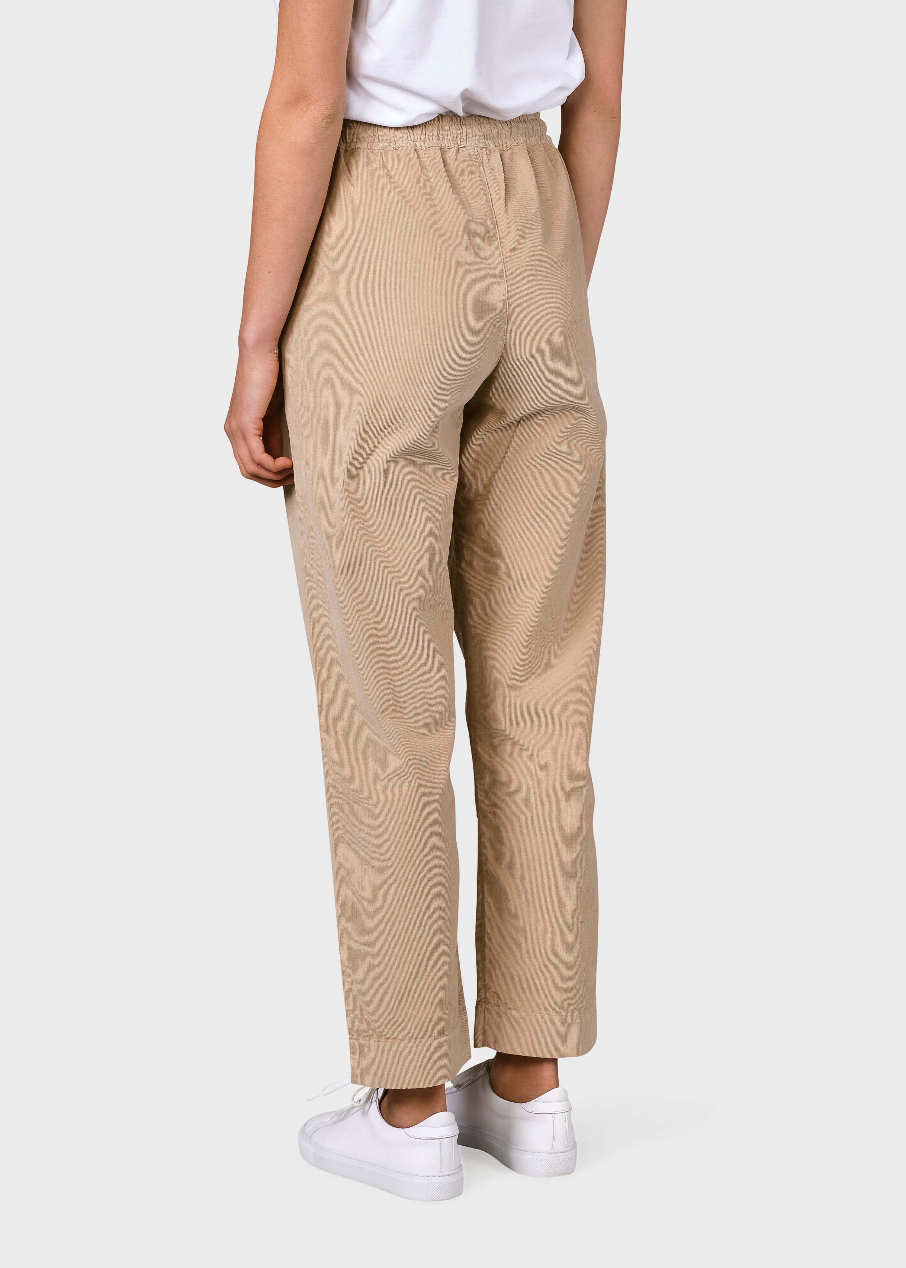 Nicoline Corduroy Pants - Sand