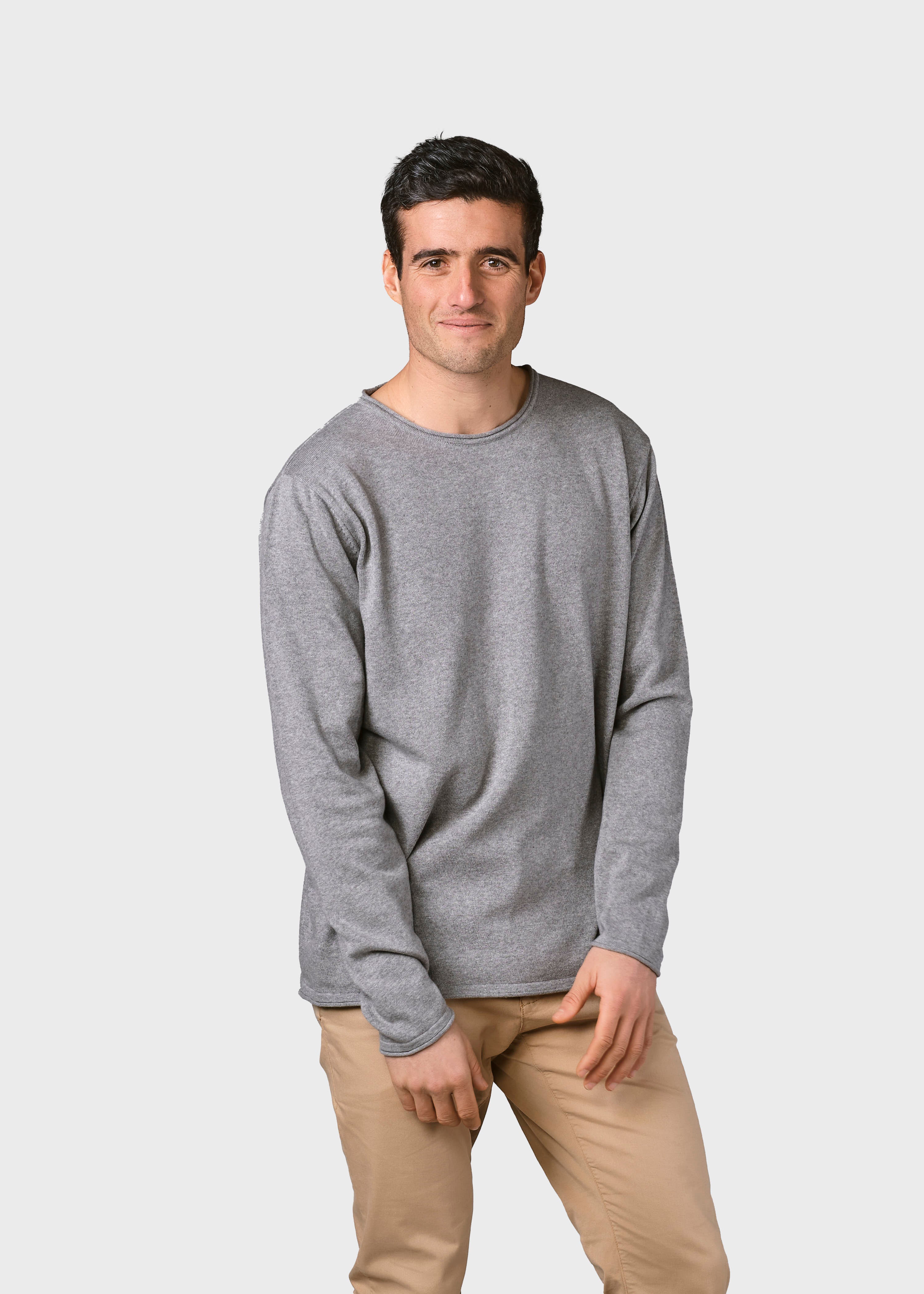 Noah Knit - Light Grey