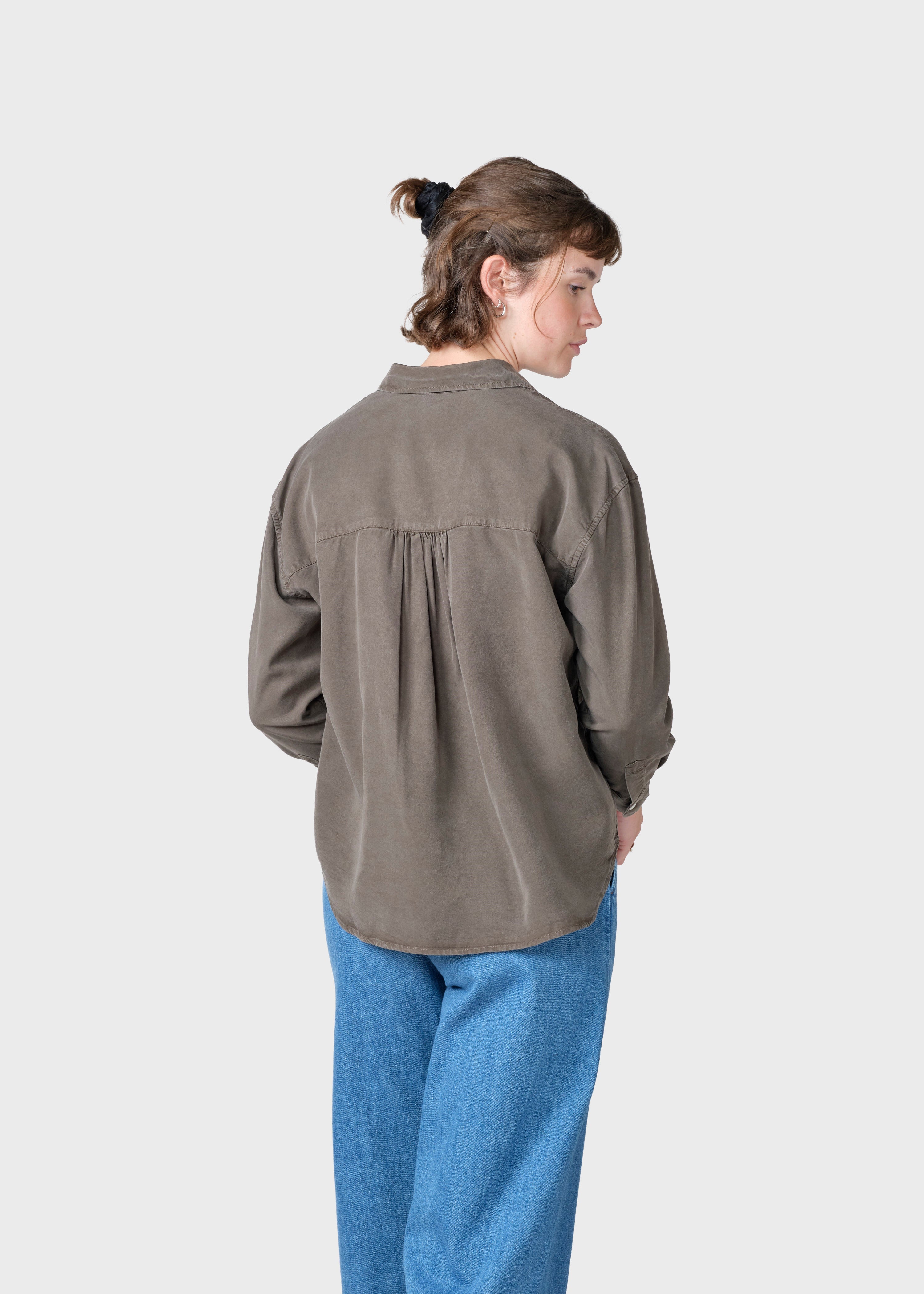 Ofelia Short Shirt - Taupe