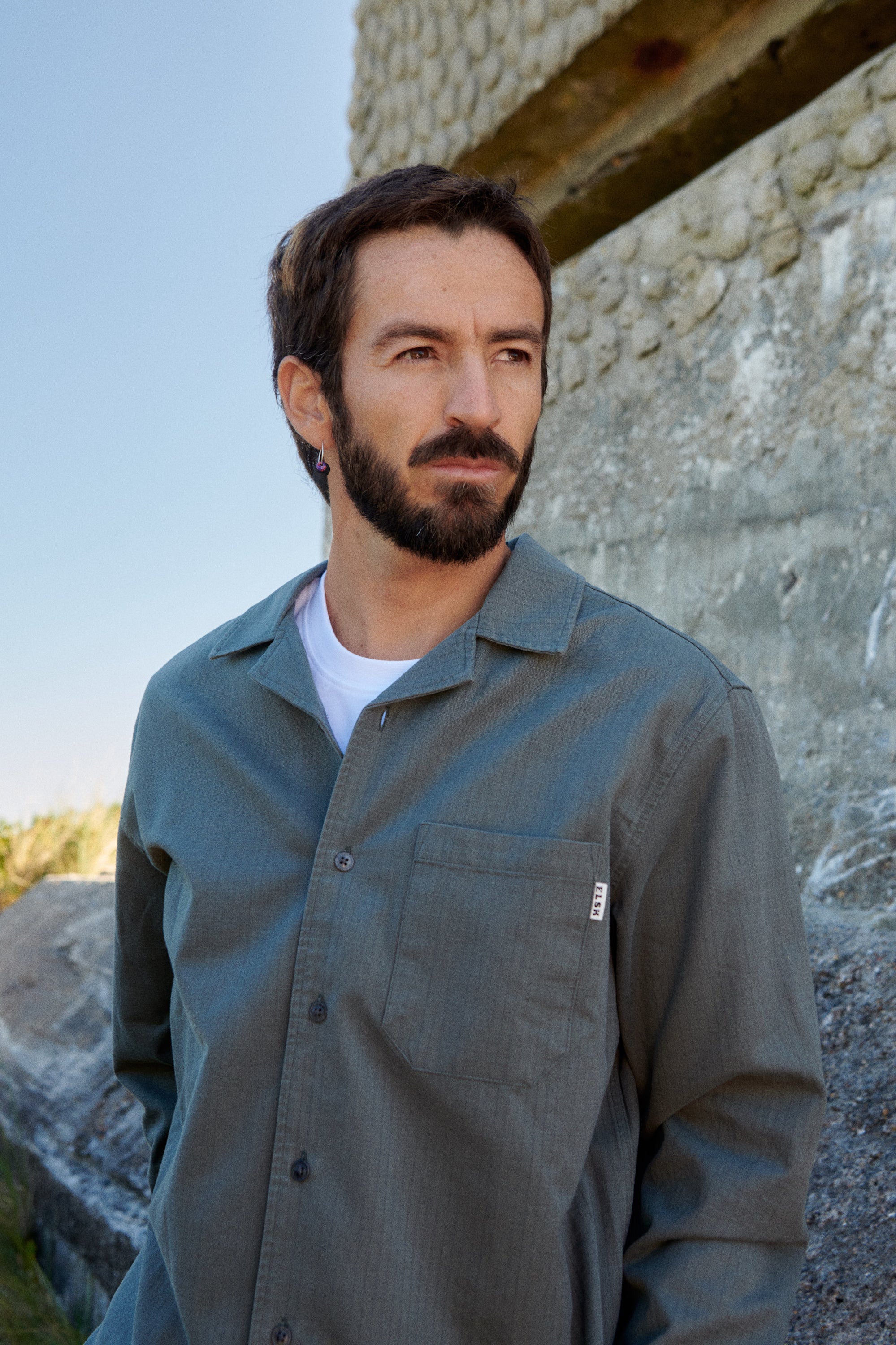 Ripstop Men'S Ls Shirt