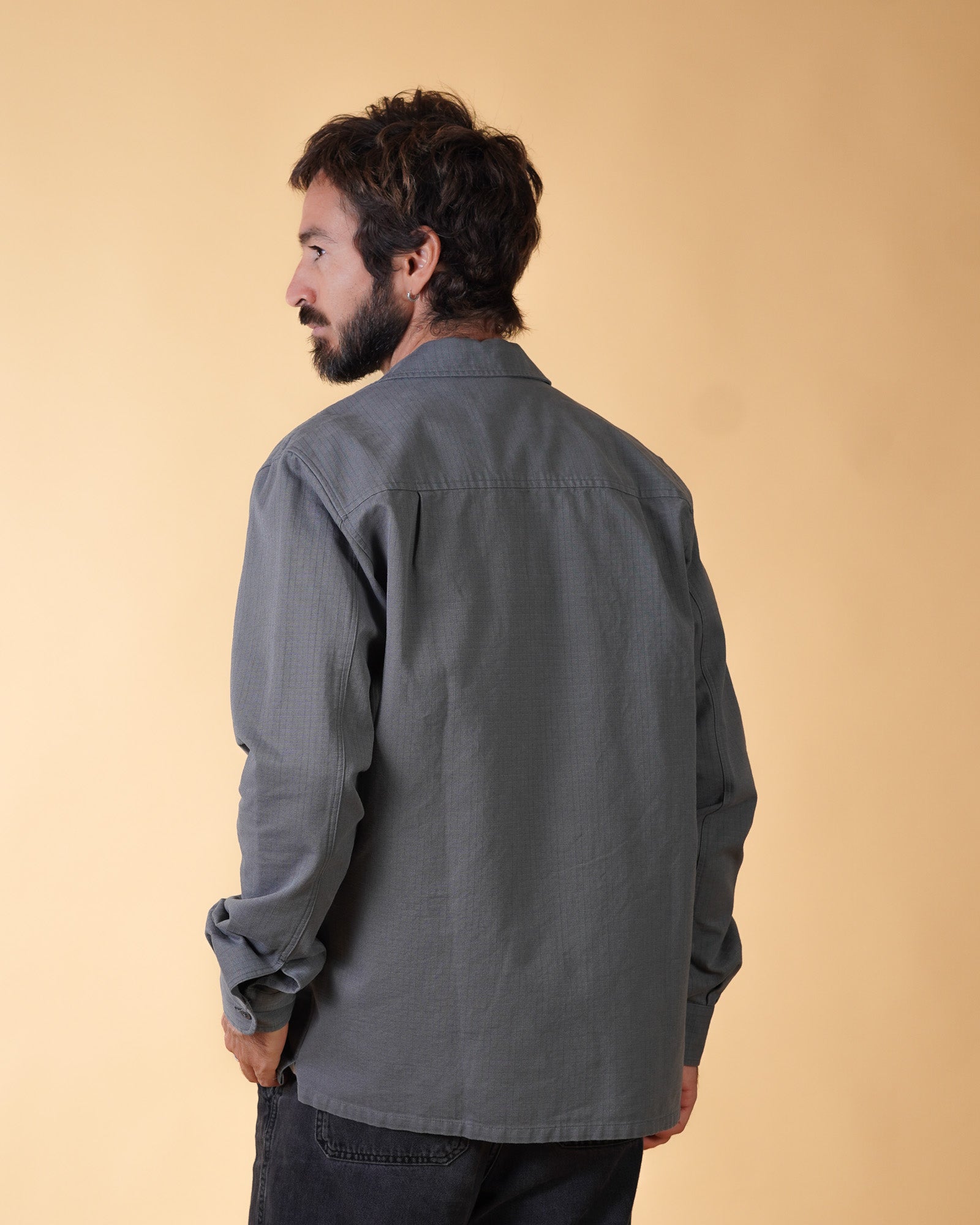 Ripstop Men'S Ls Shirt