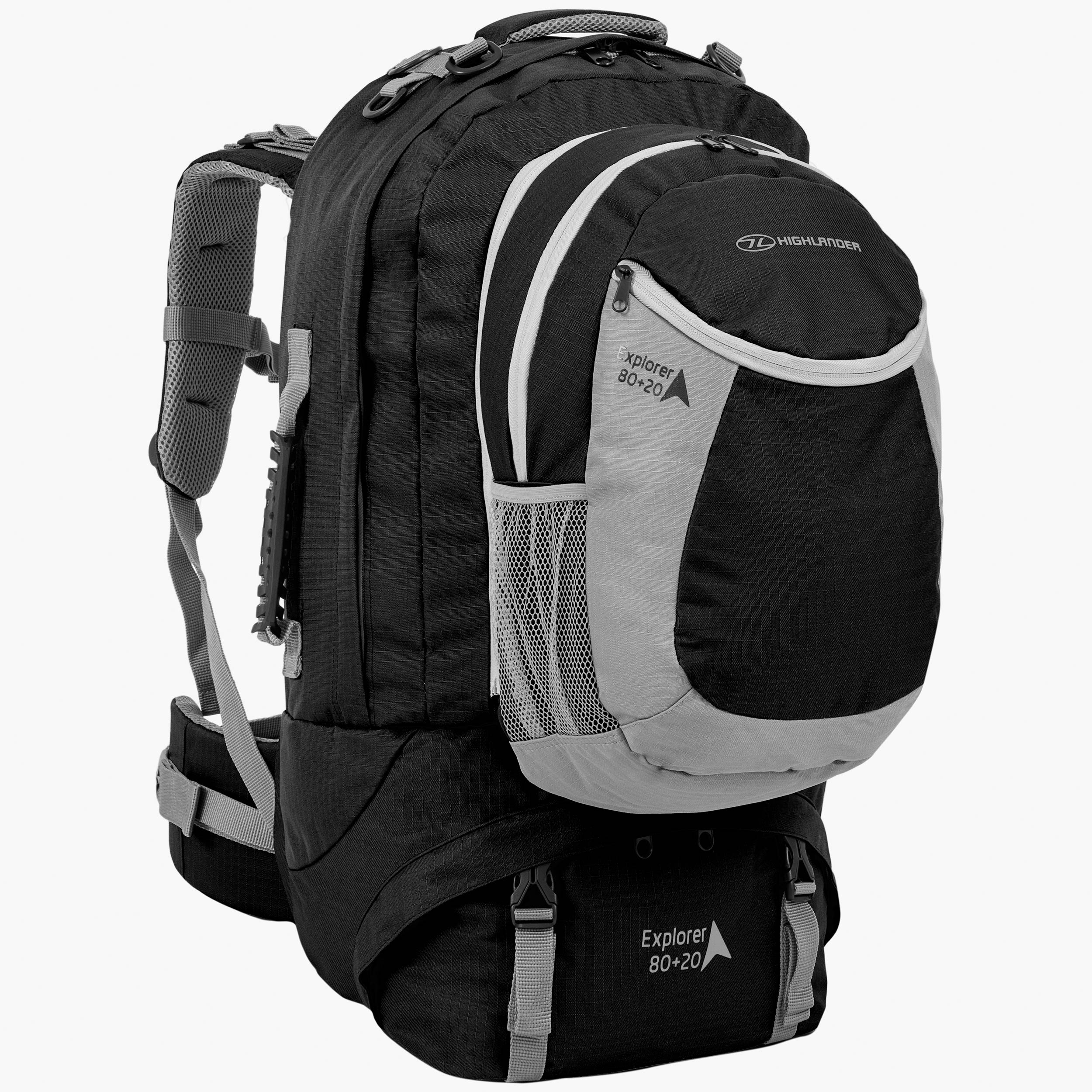Highlander - X-PLORER Backpack, 80+20L