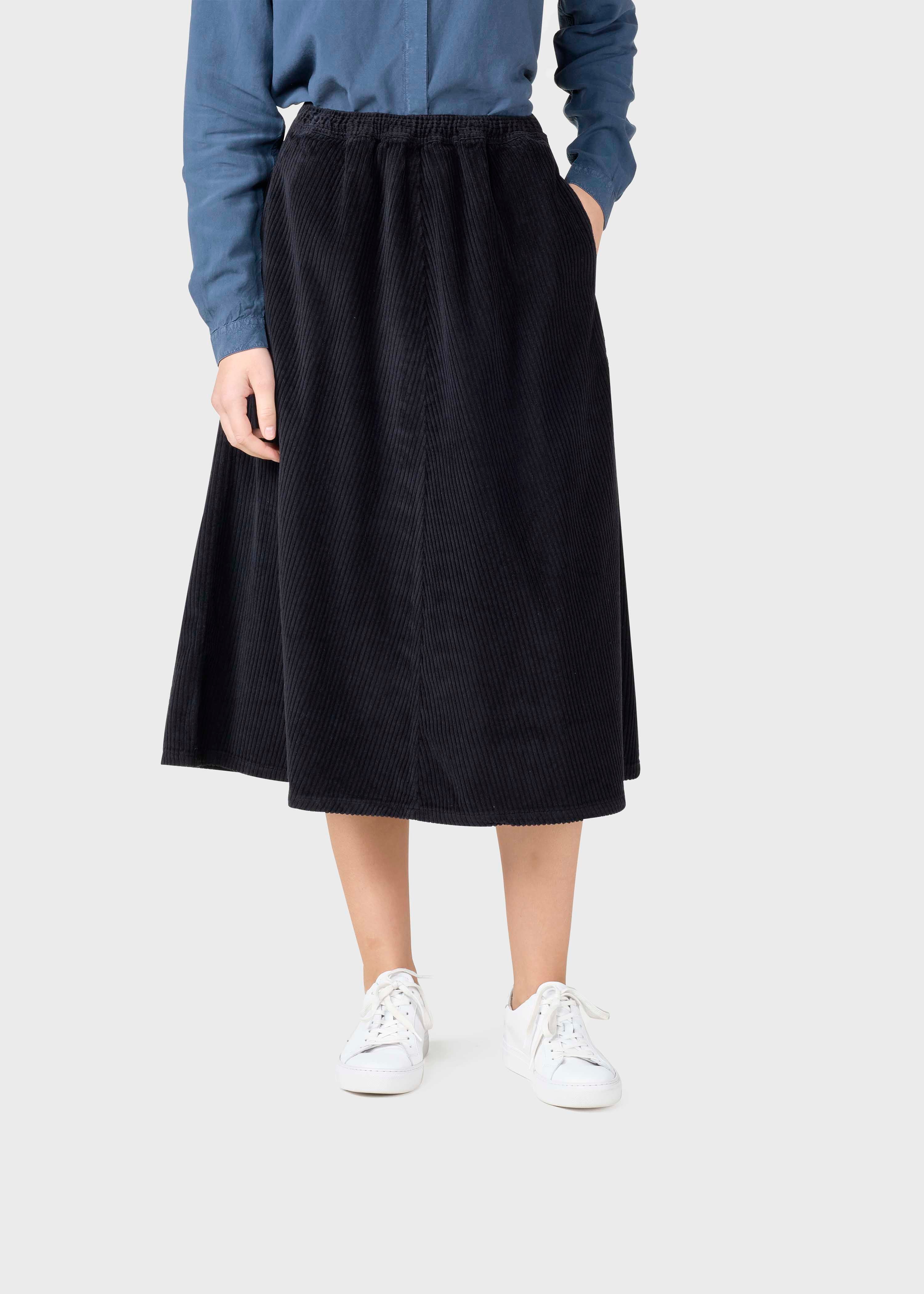 Ramona Cord Skirt - Black