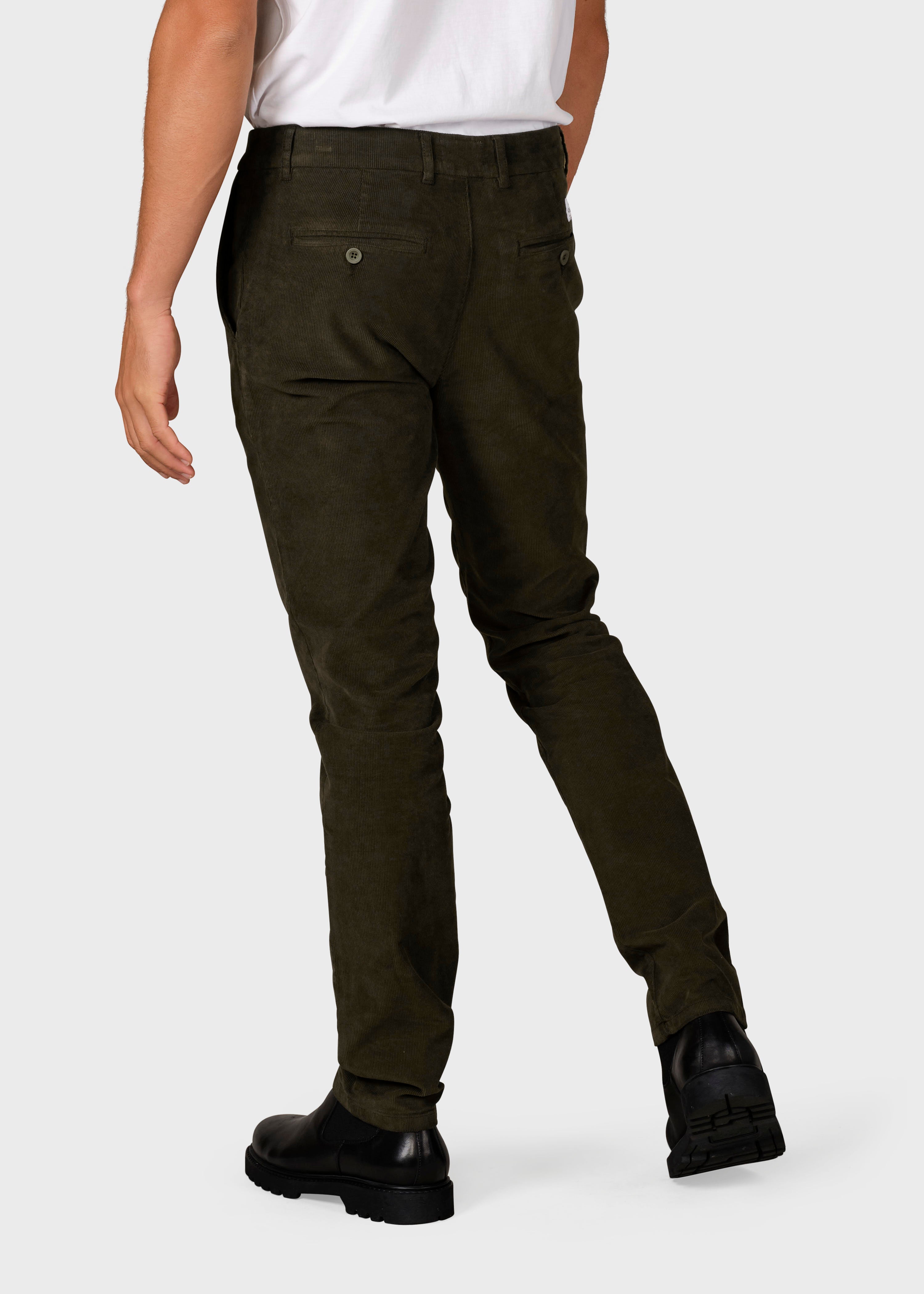 Ras Corduroy Chinos - Olive