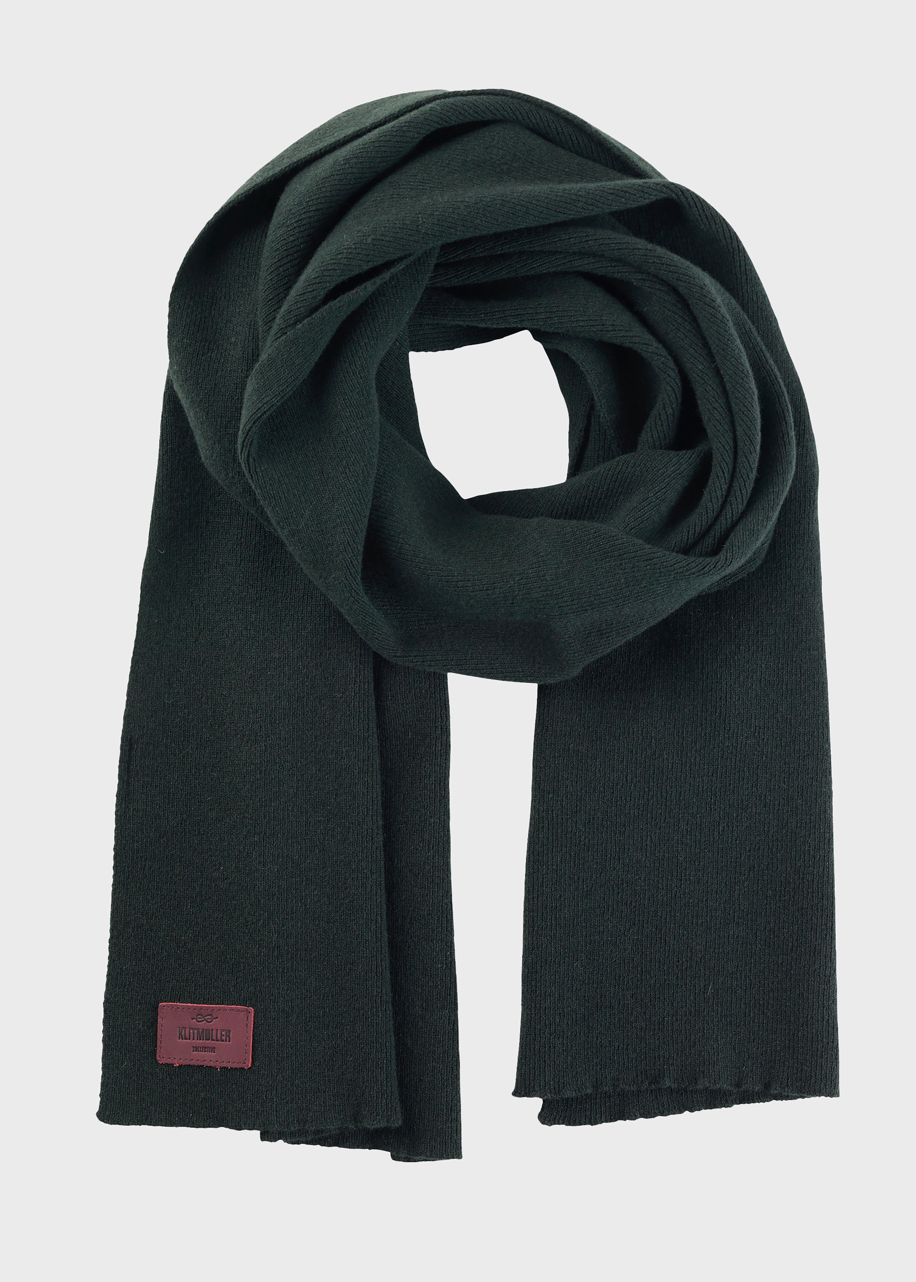 Rib Scarf - Olive