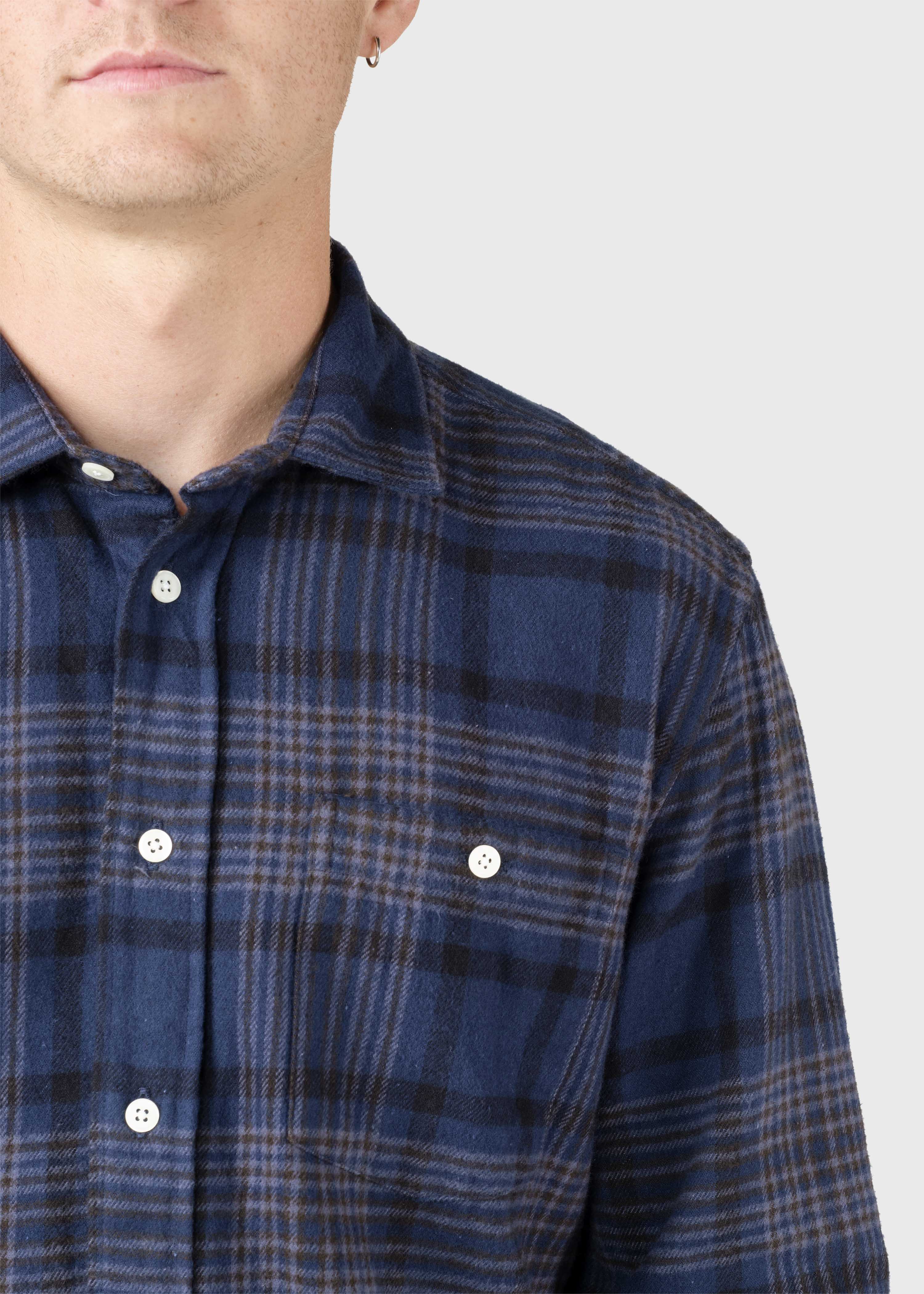 Rocco Shirt - Navy Check