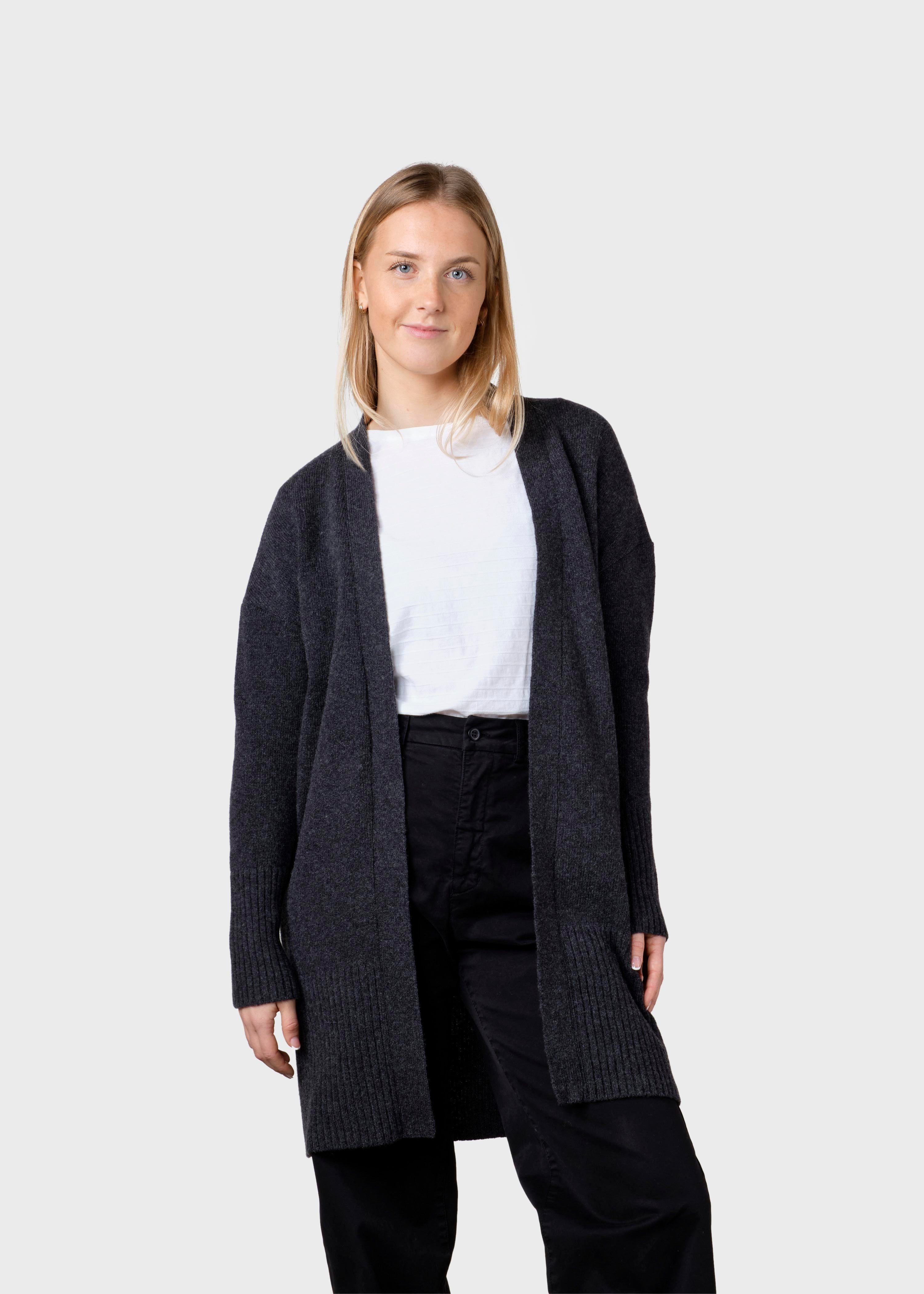 Rosemarie Knit Cardigan - Anthracite