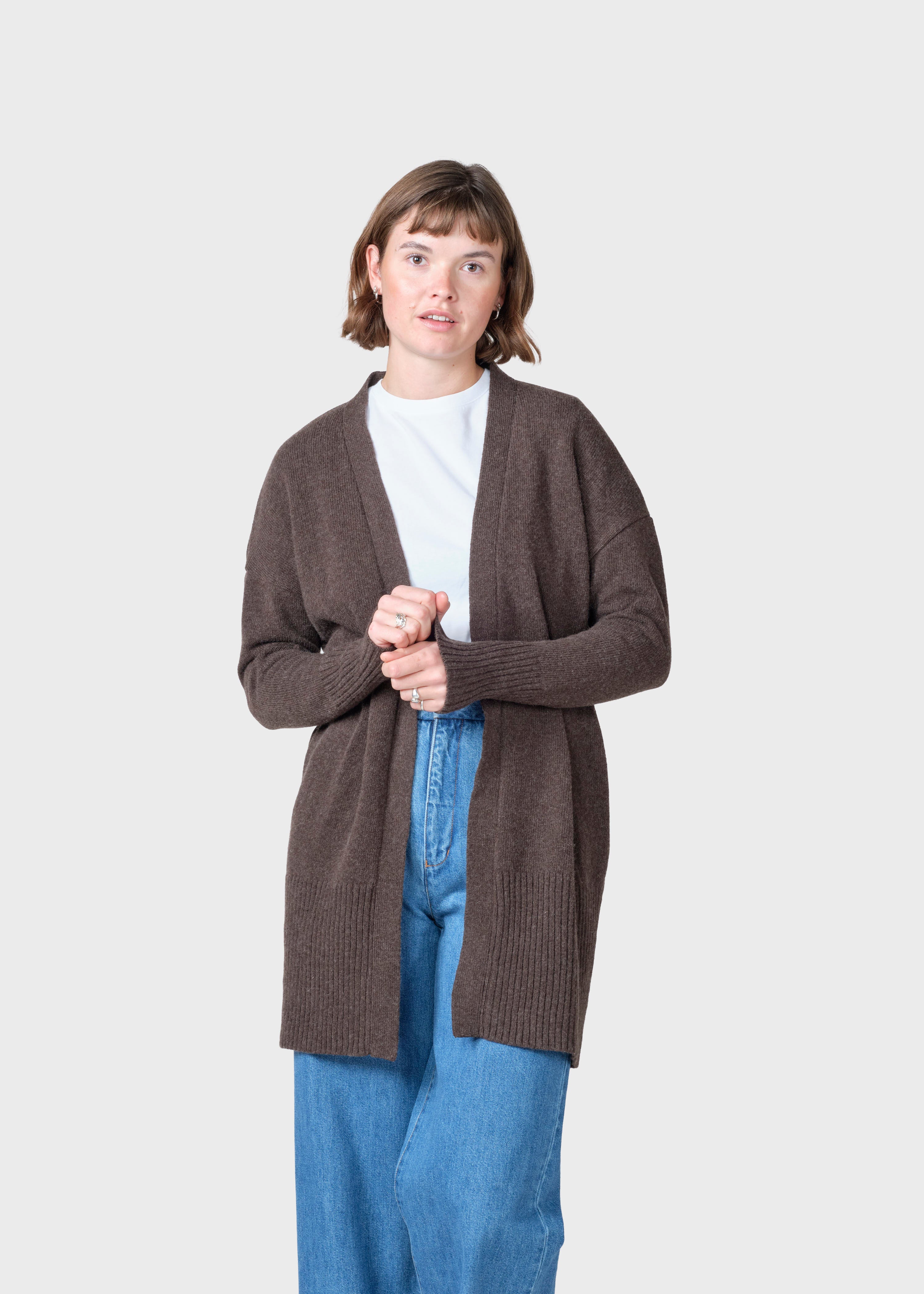 Rosemarie Knit Cardigan - Taupe