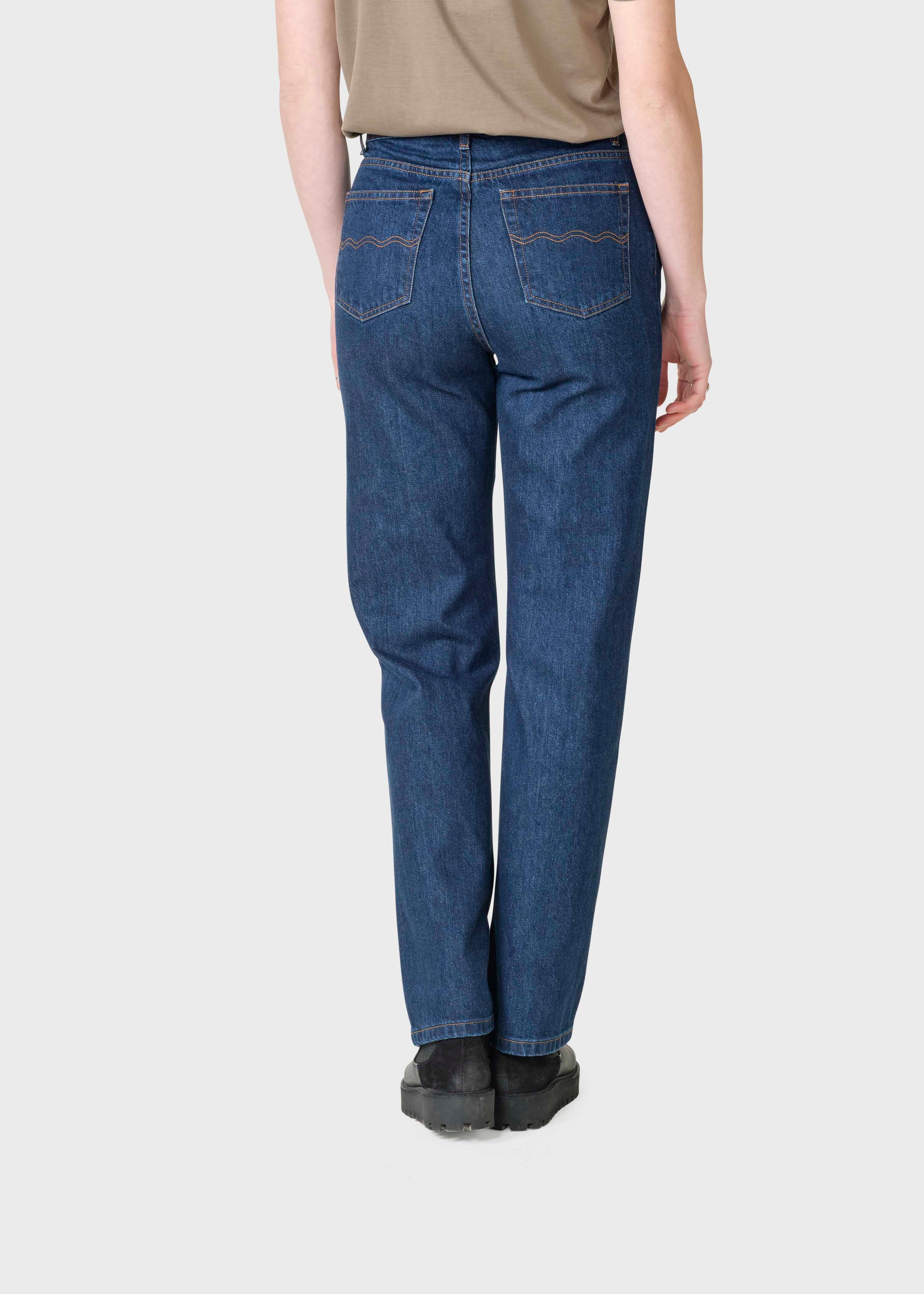 Rubi Denim Pants - Dark Blue Stonewash