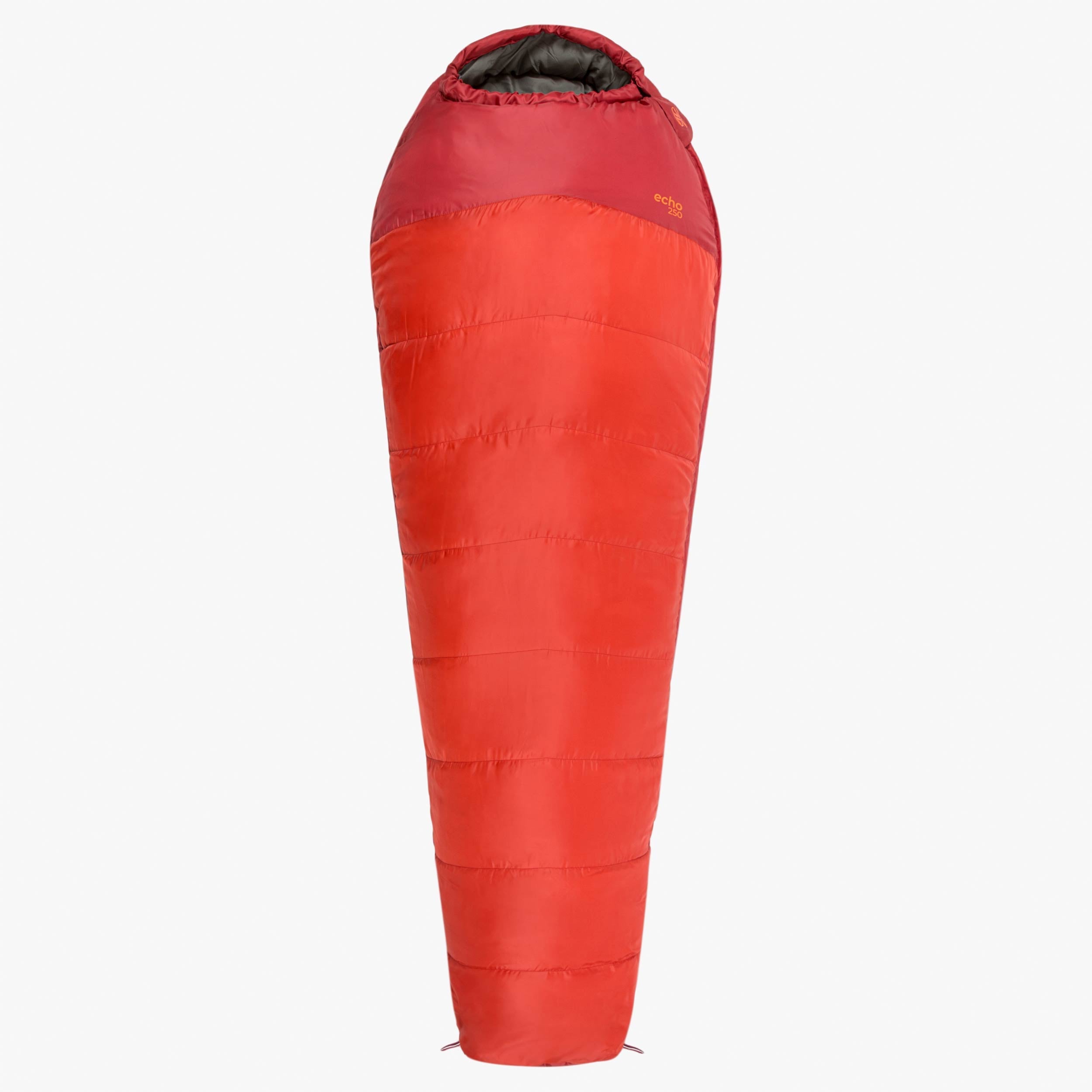 Highlander - Echo 250 Mummy Sleeping Bag, Red