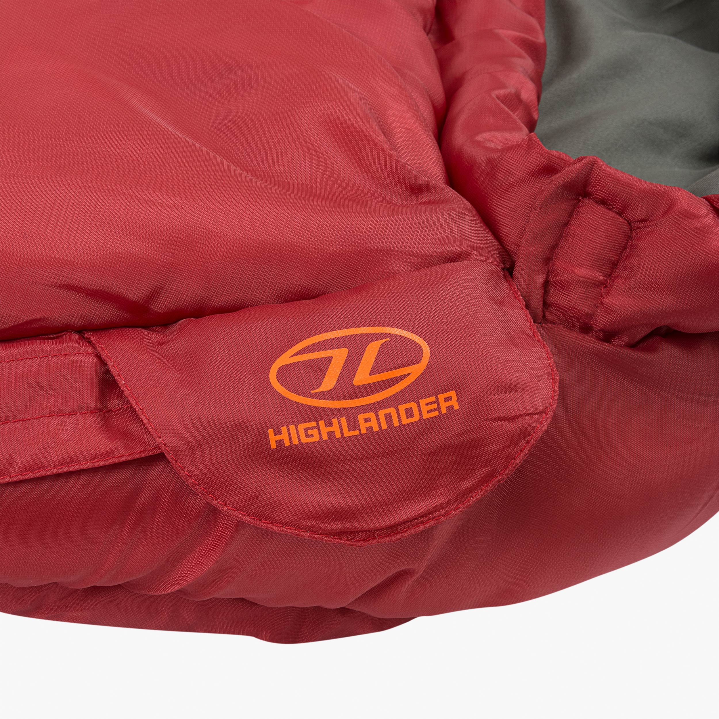 Highlander - Echo 250 Mummy Sleeping Bag, Red