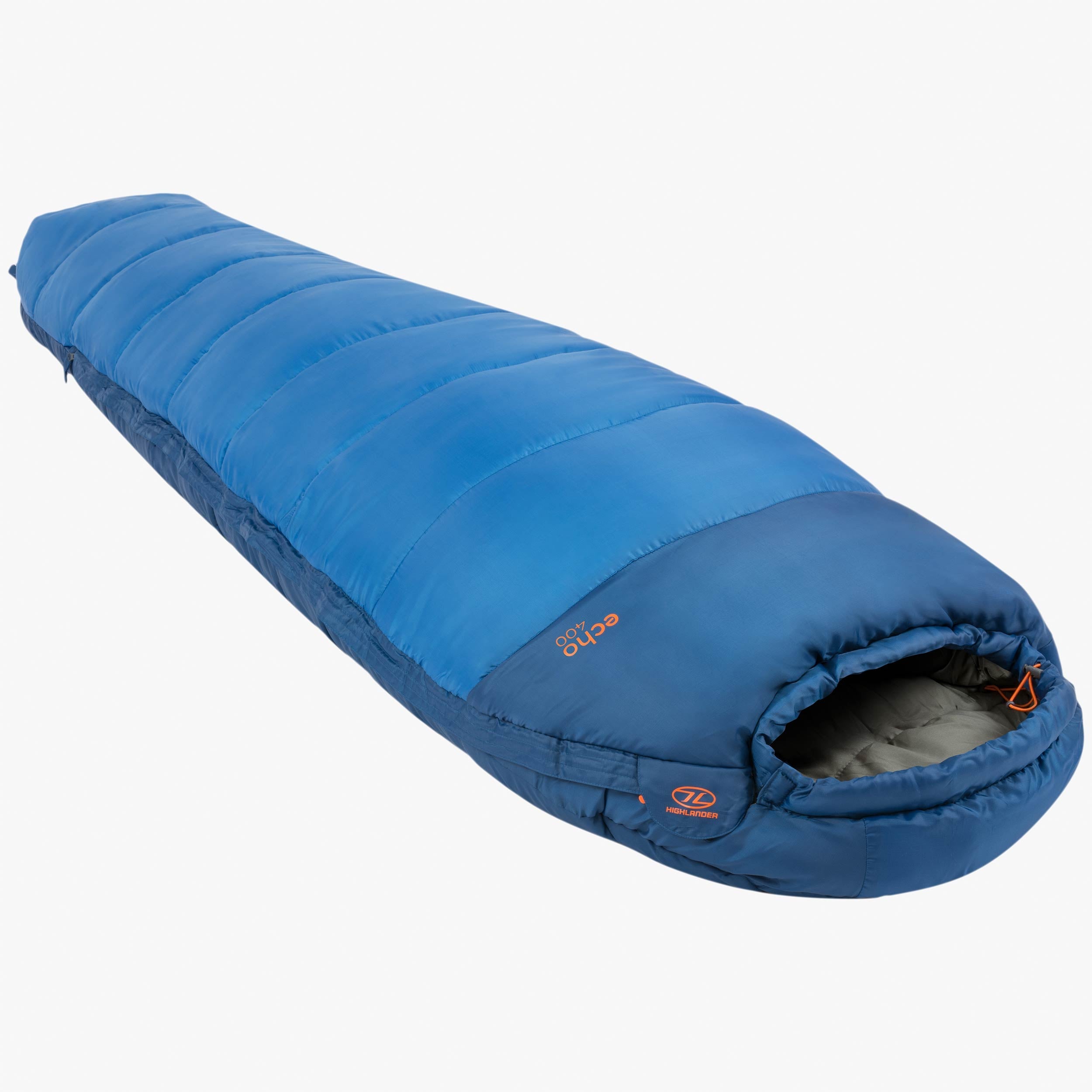 Highlander - Echo 400 Mummy Sleeping Bag, Blue