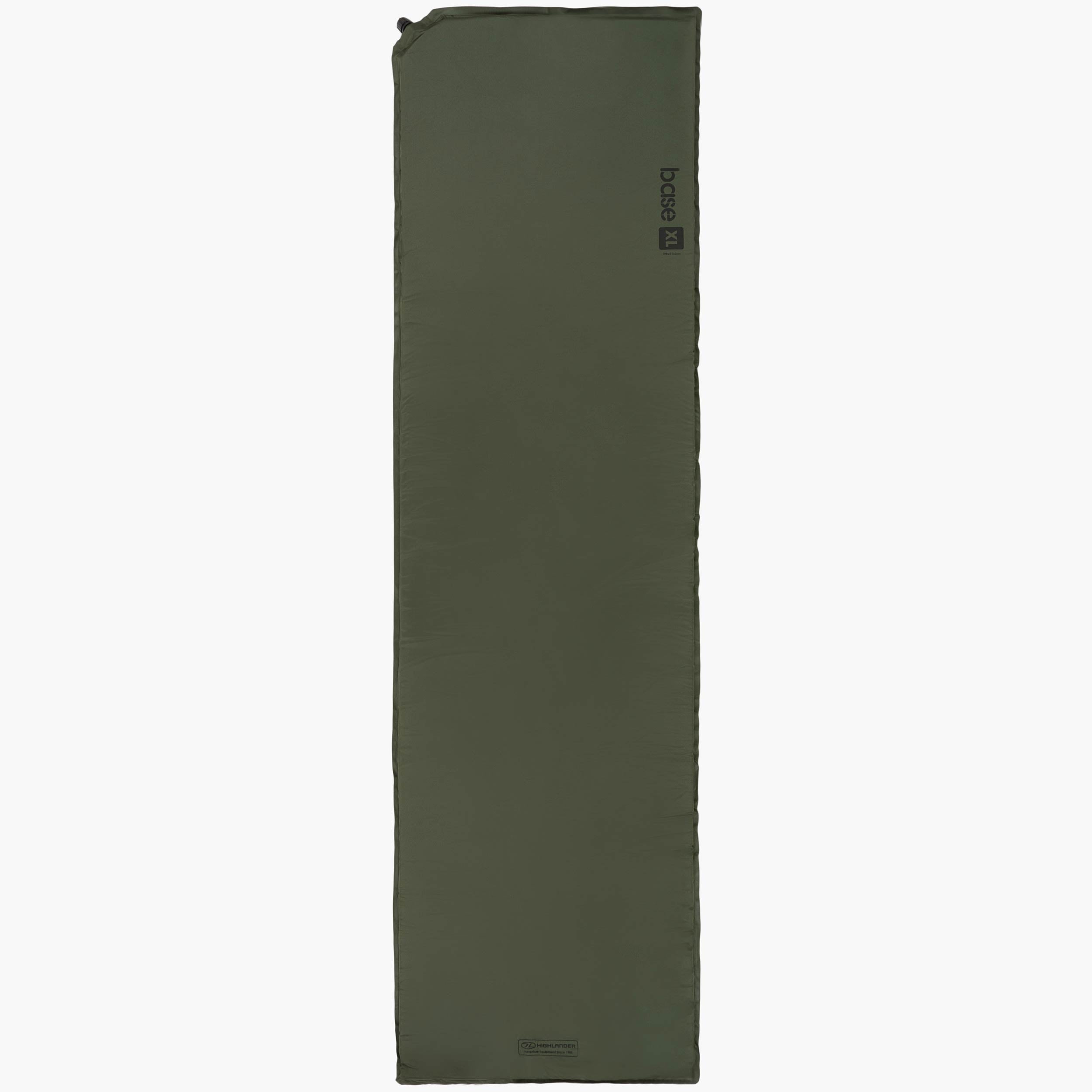 Highlander - Base self-inflating mattress, xl, olive green
