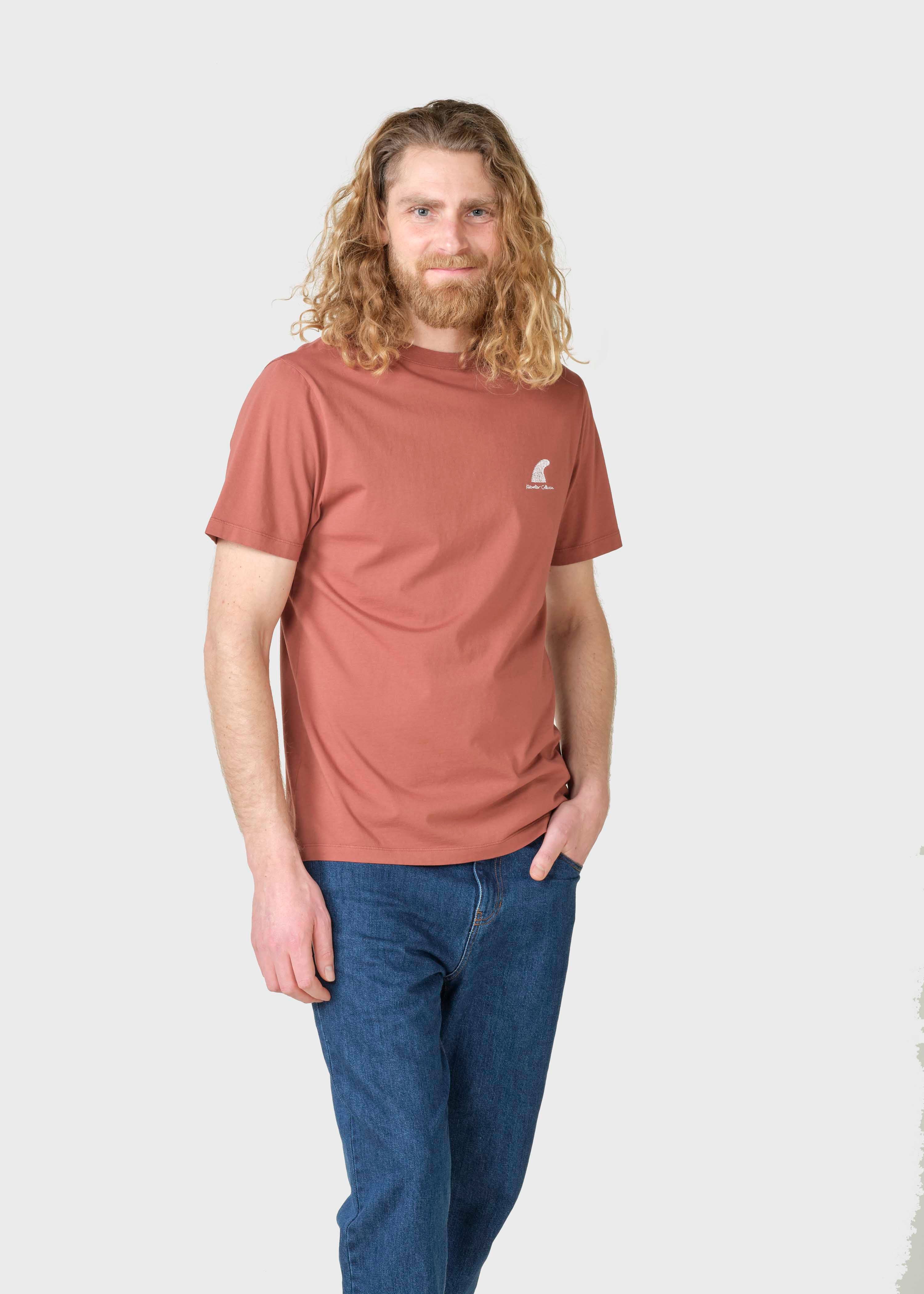 Seven Tee - Burnt Sienna