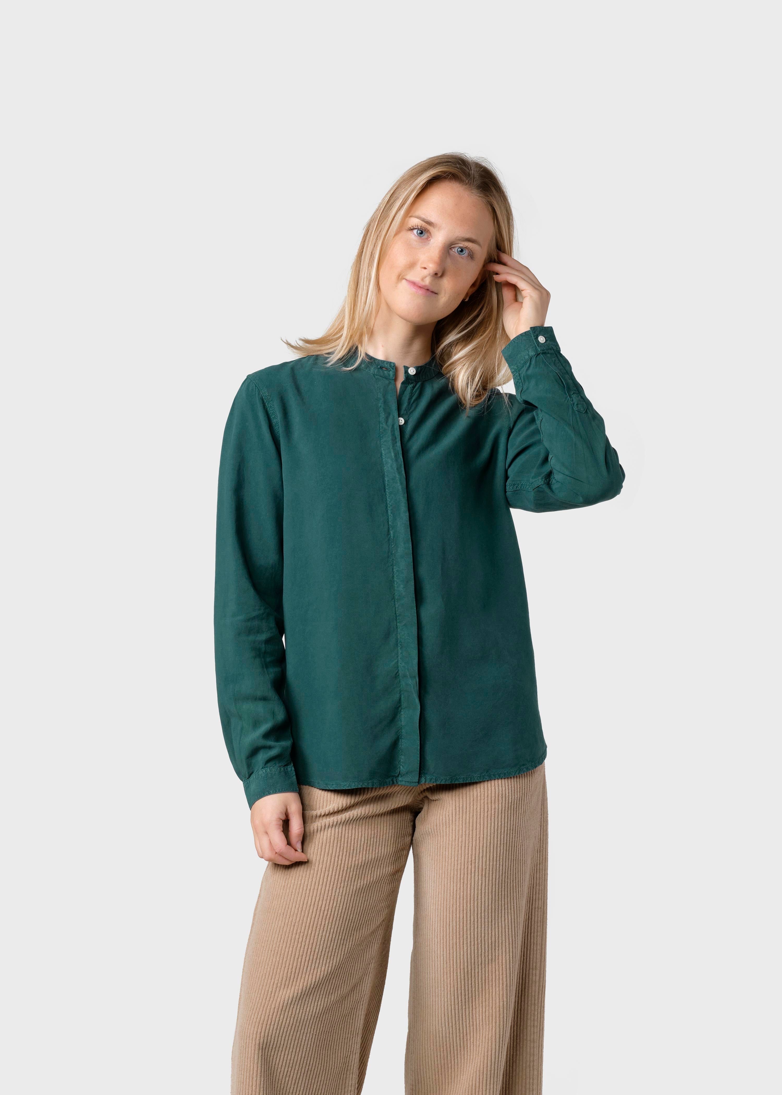 Simone Shirt - Moss Green