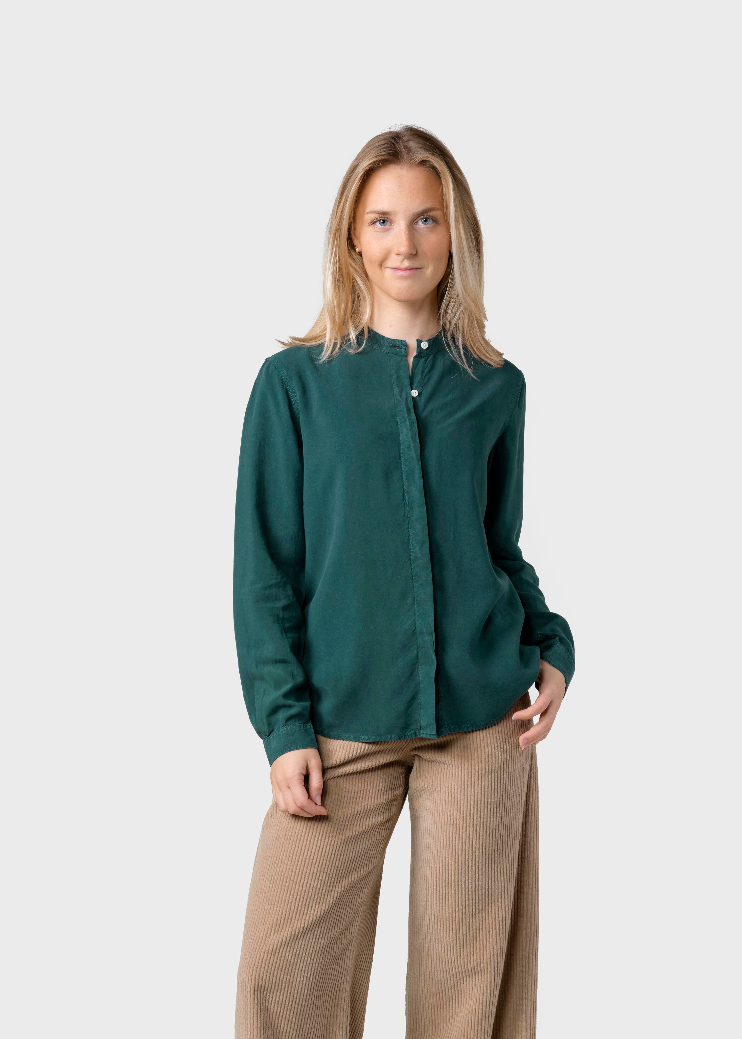Simone Shirt - Moss Green