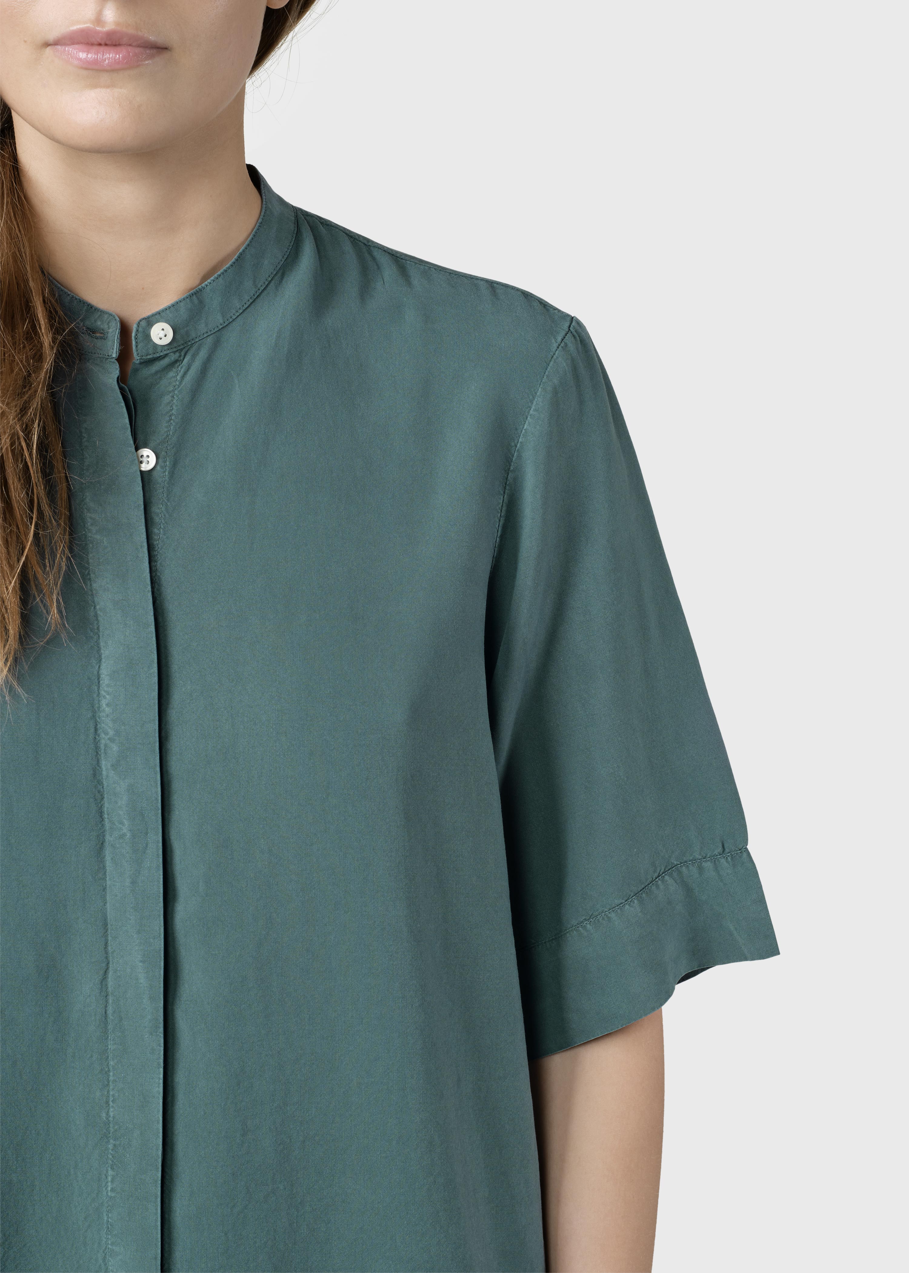 Solrun Shirt - Moss Green