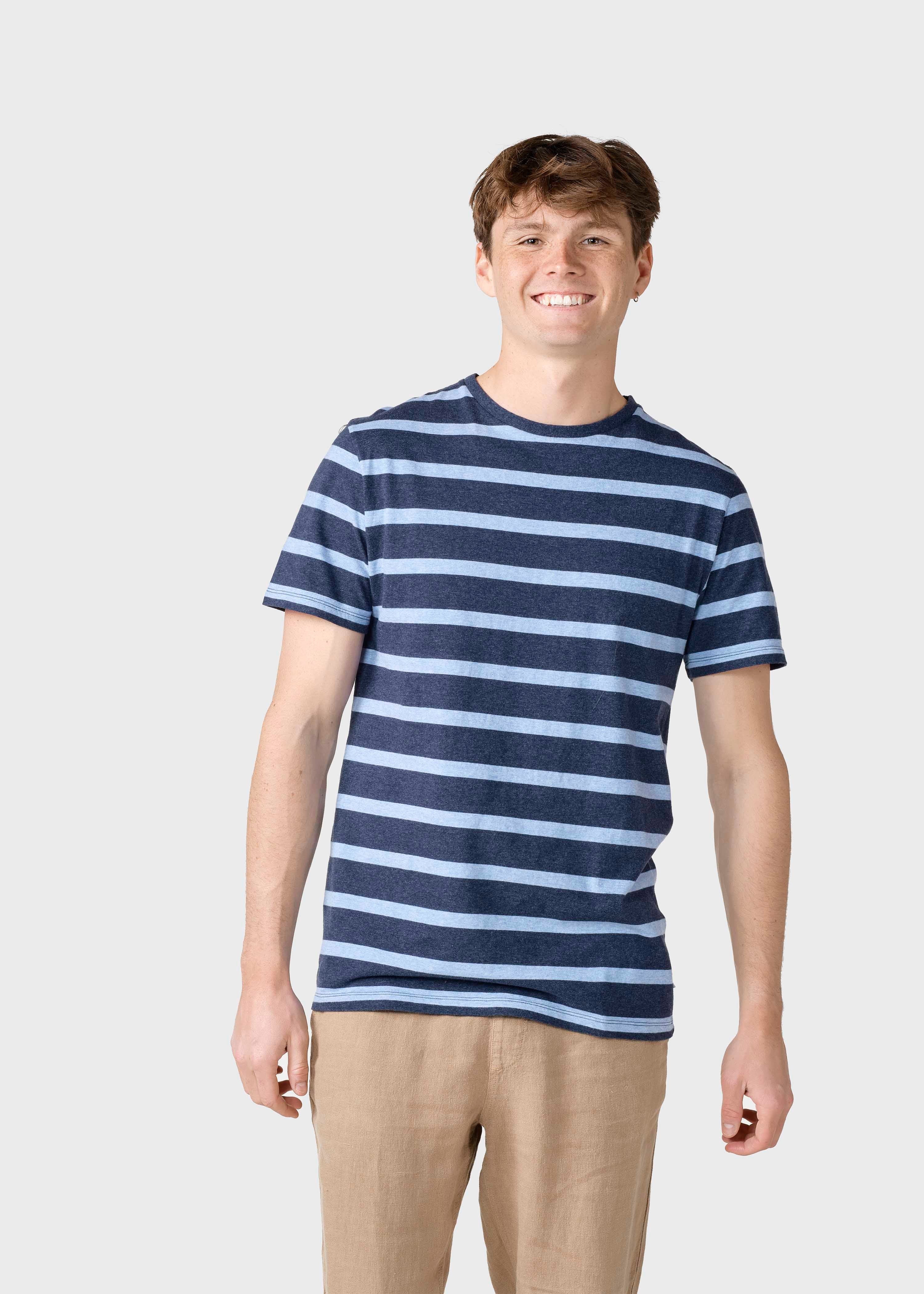 Sunny Tee - Navy/light Blue