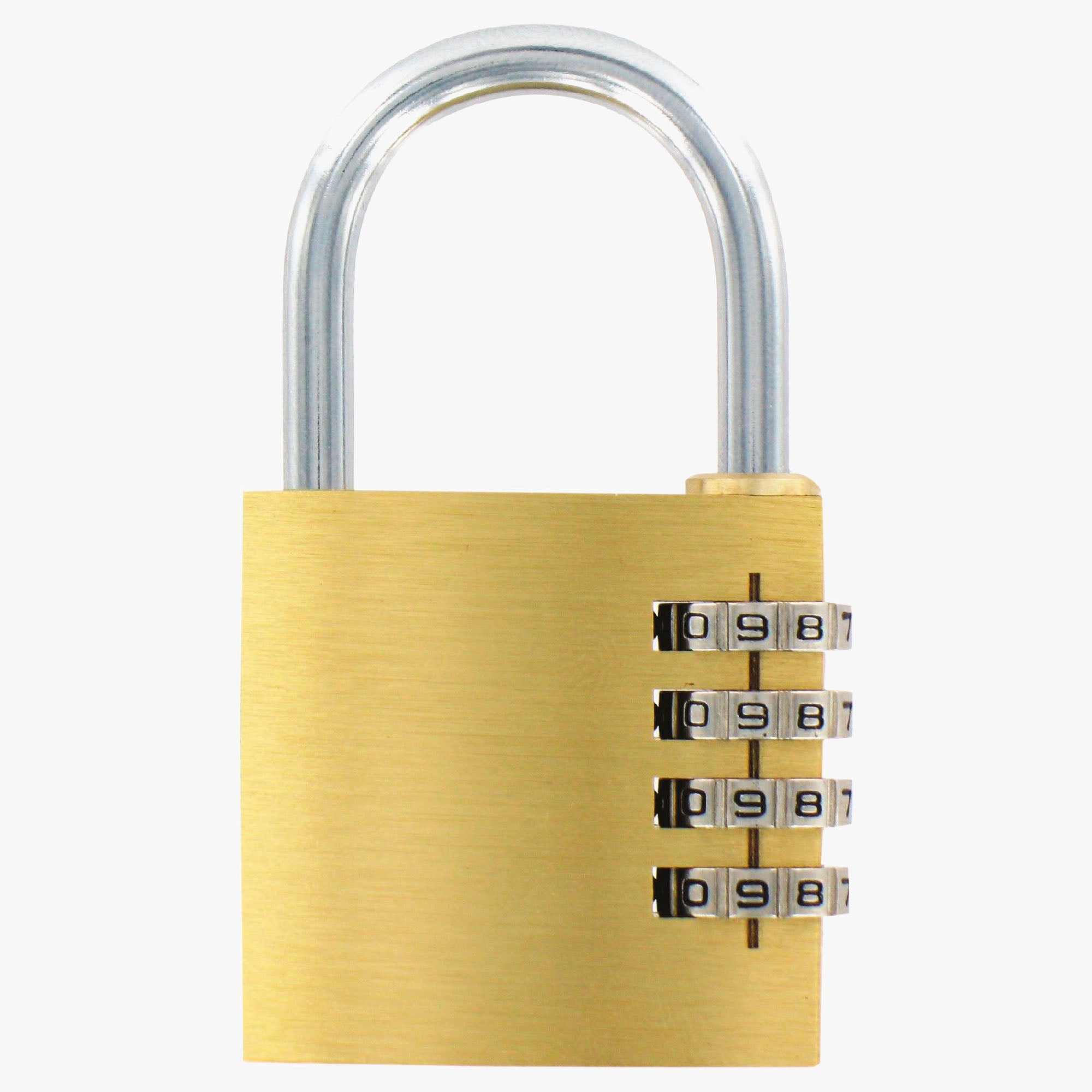 Highlander – Vierstelliges Messingschloss