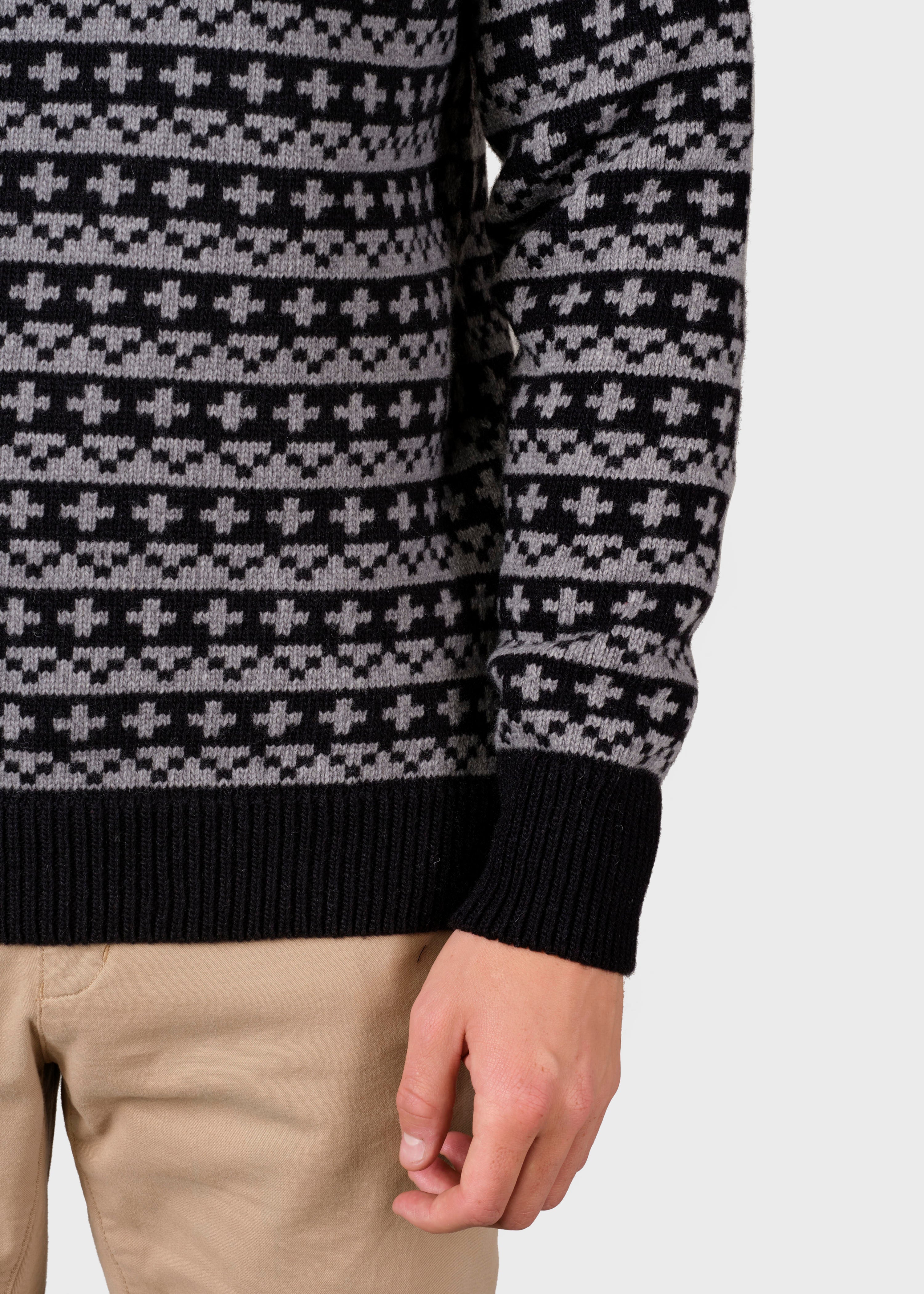 Teo Knit - Black/light Grey