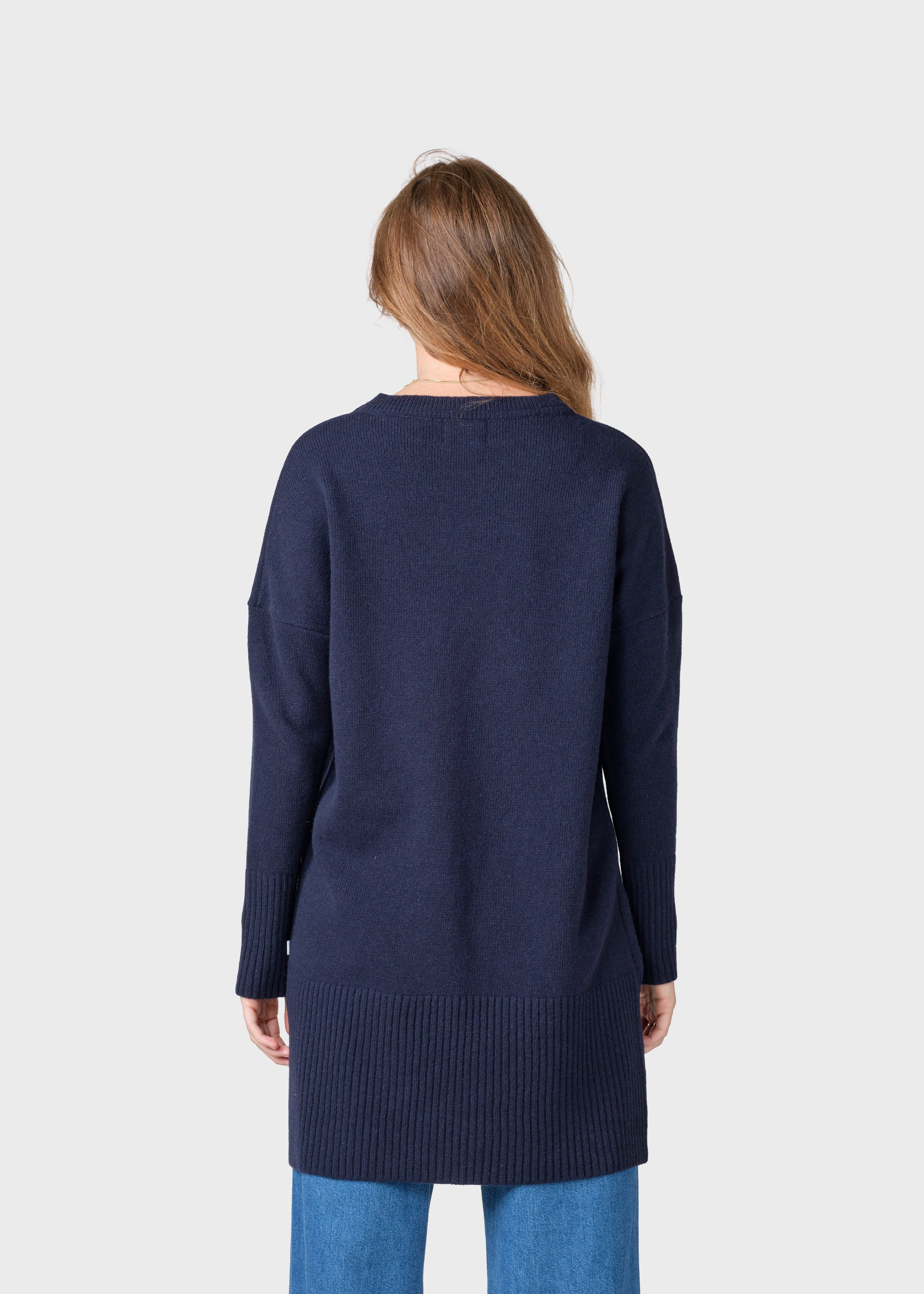 Thea Knit Dress - Navy