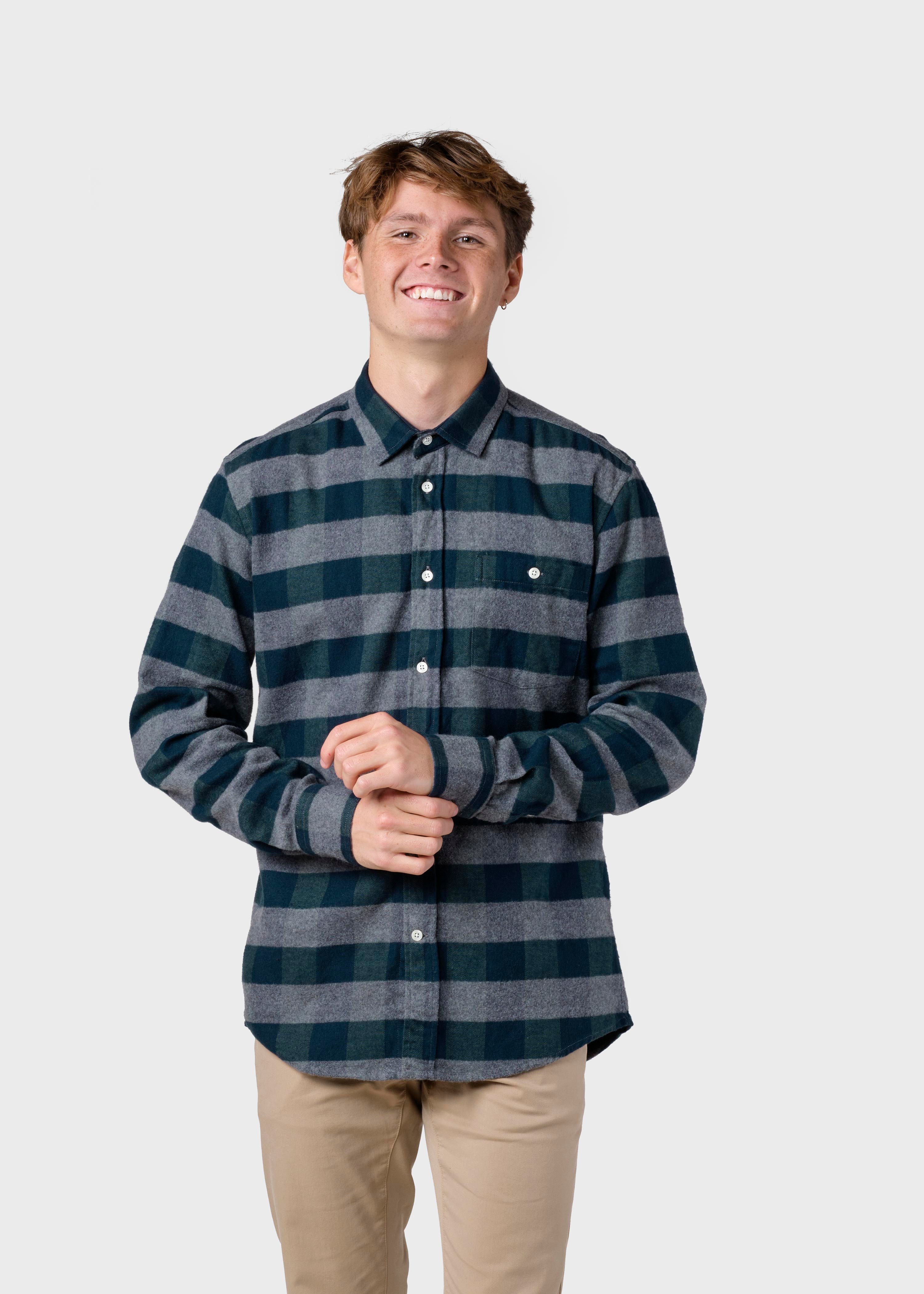Thor Shirt - Green/grey Check