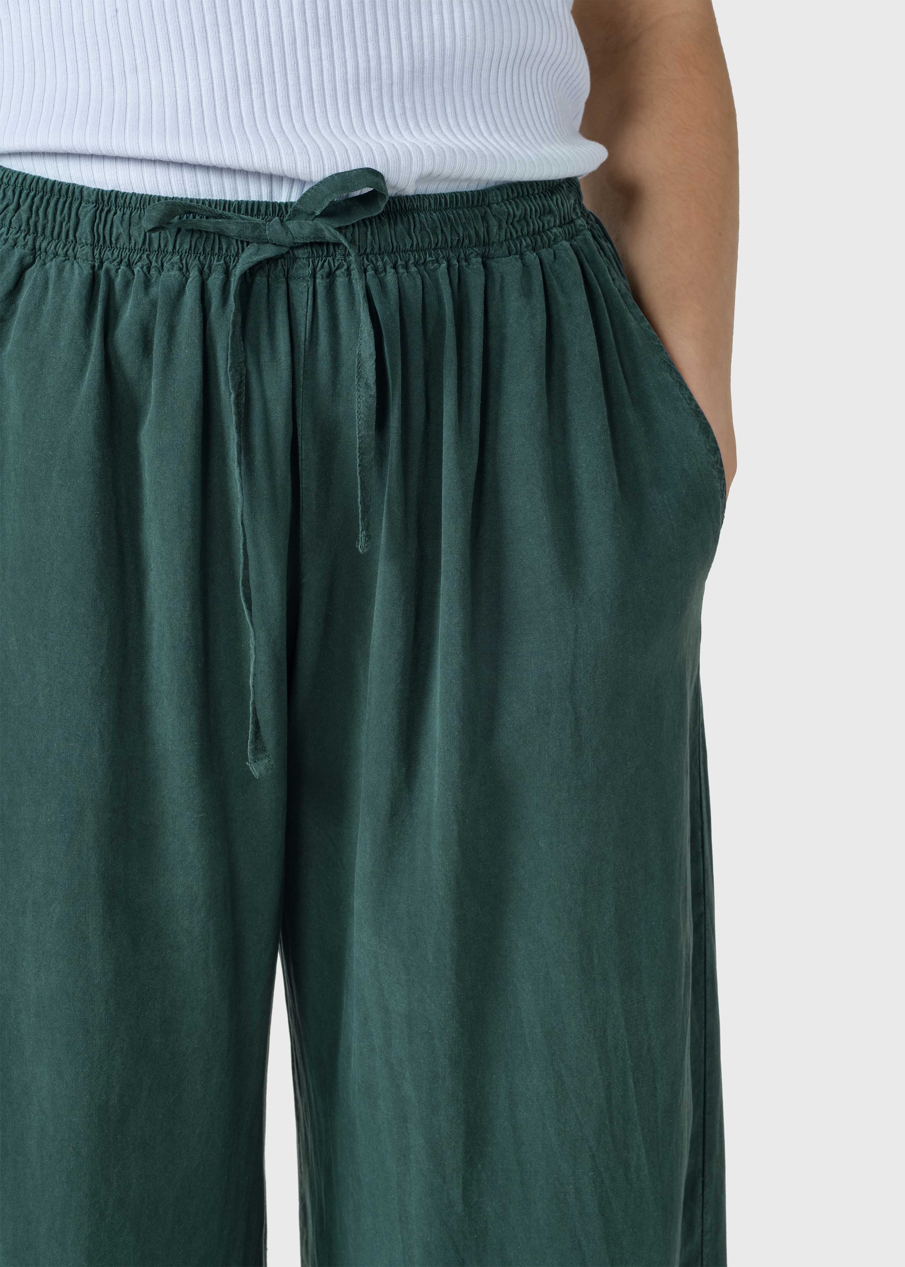 Thorbjørg Pants - Moss Green