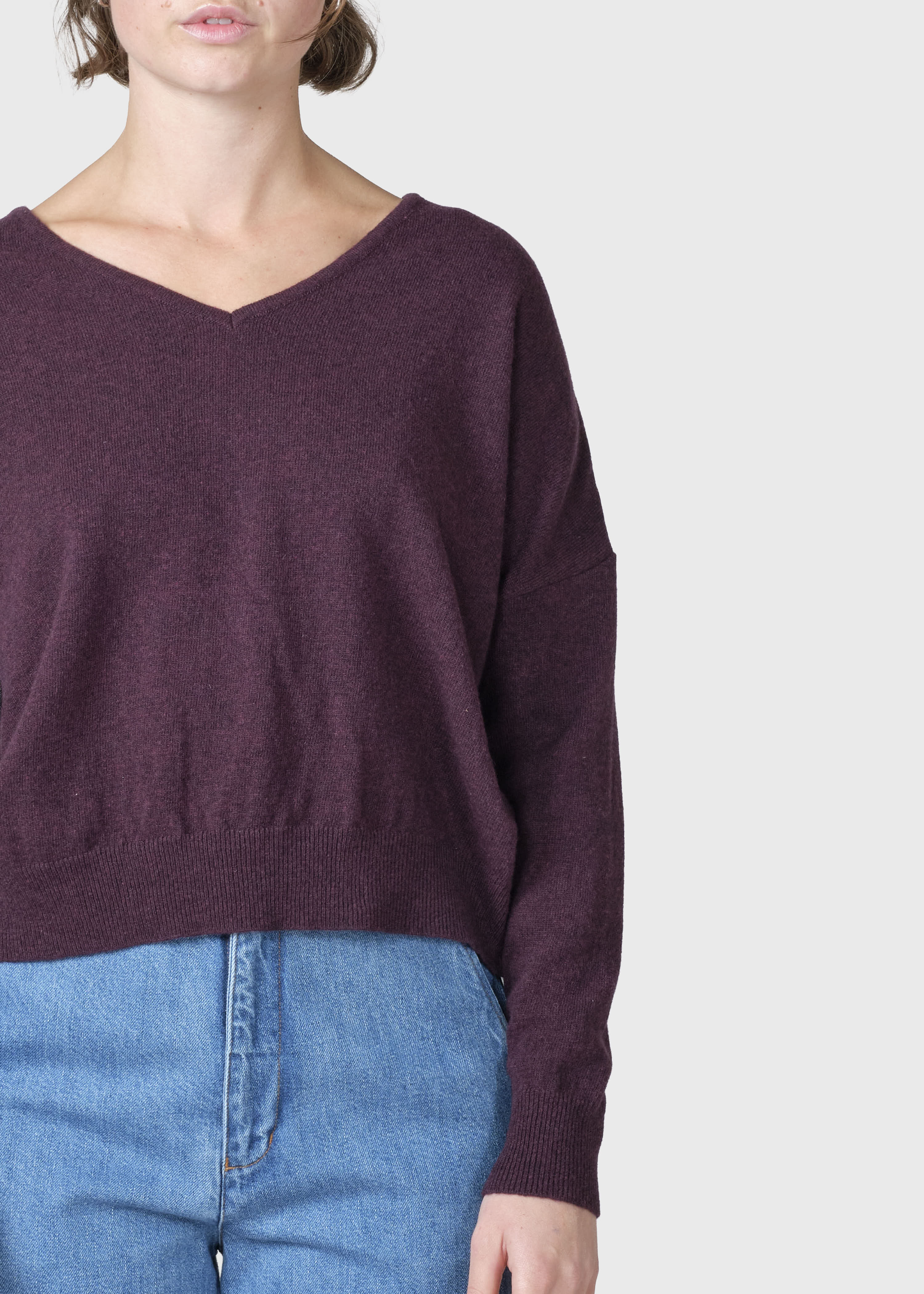 Vanessa Knit - Burgundy