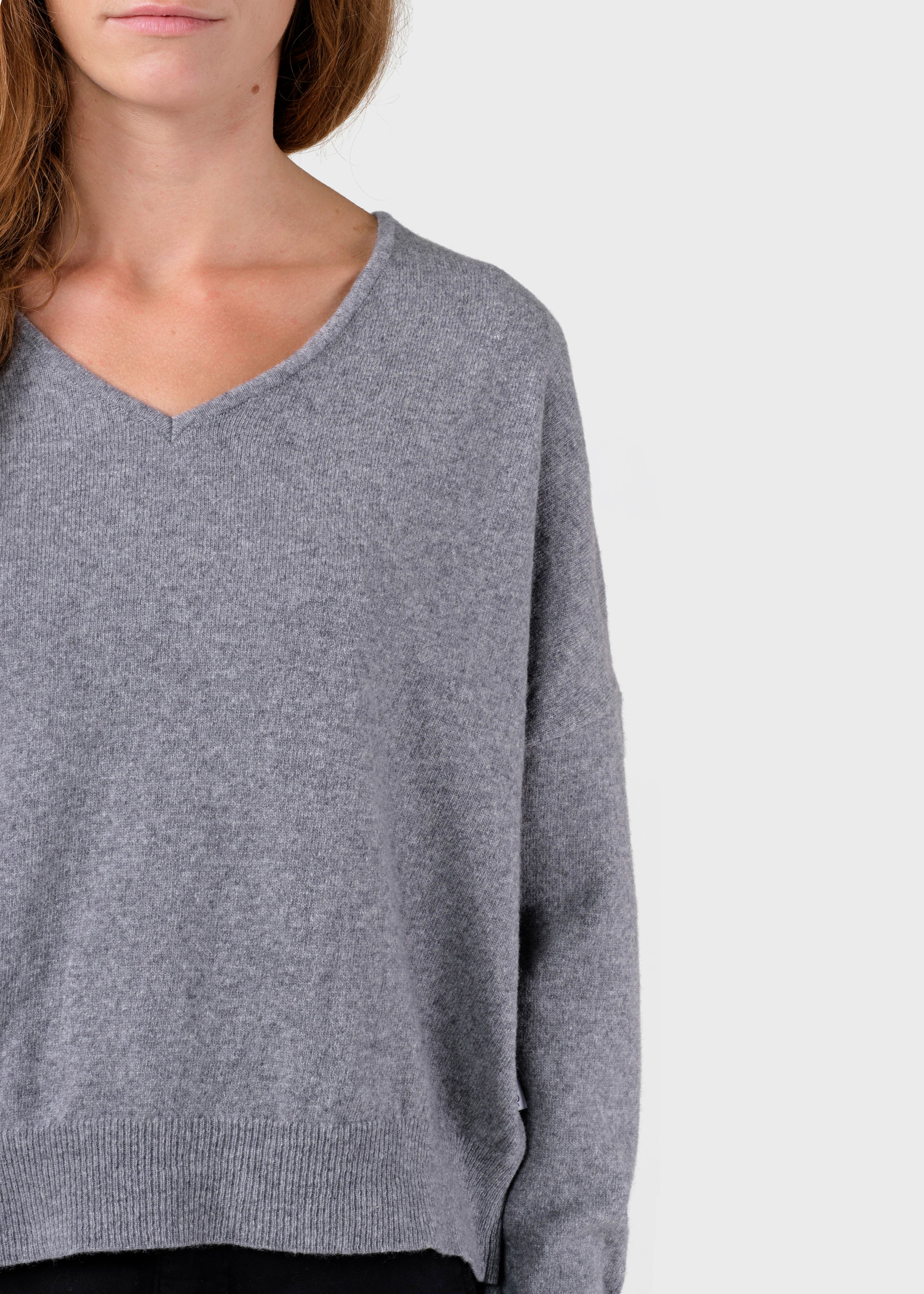 Vanessa Knit - Light Grey