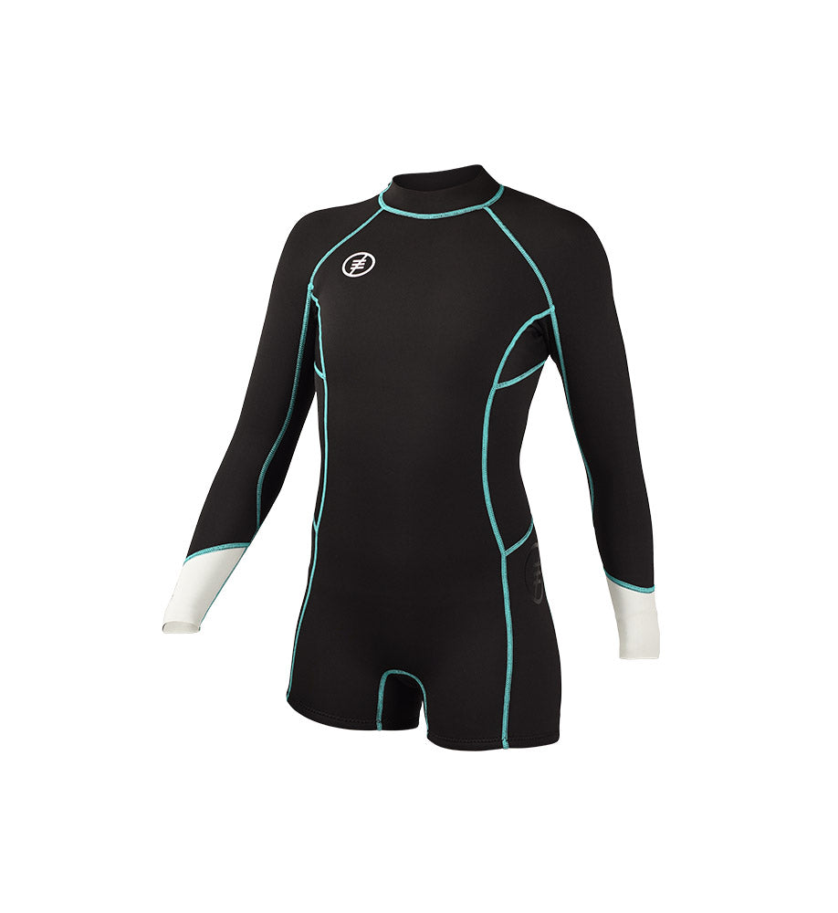 Wms Almar Shorty Long Sleeve Back Zip 2/1 6