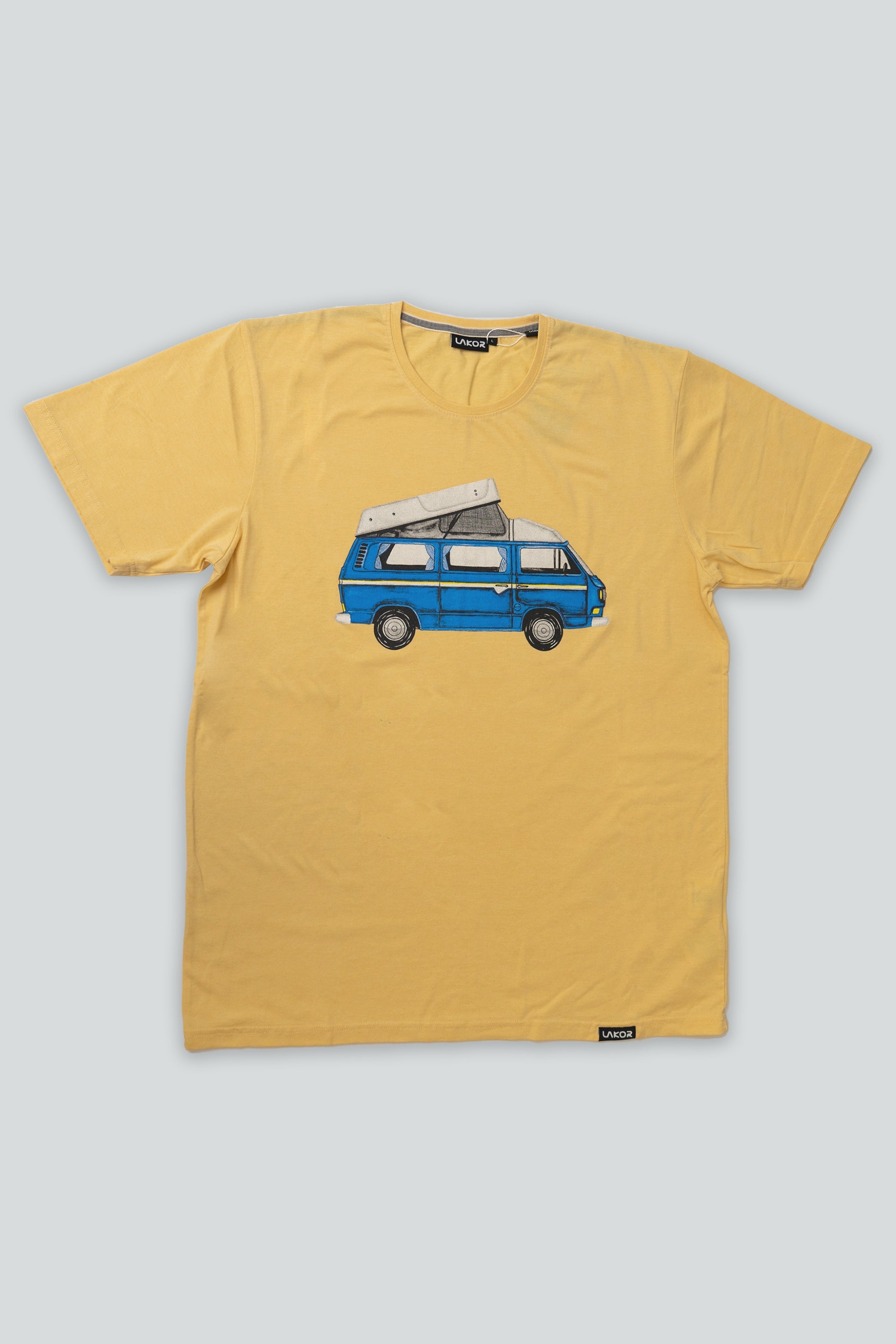 Blue Van (Light Yellow) 
