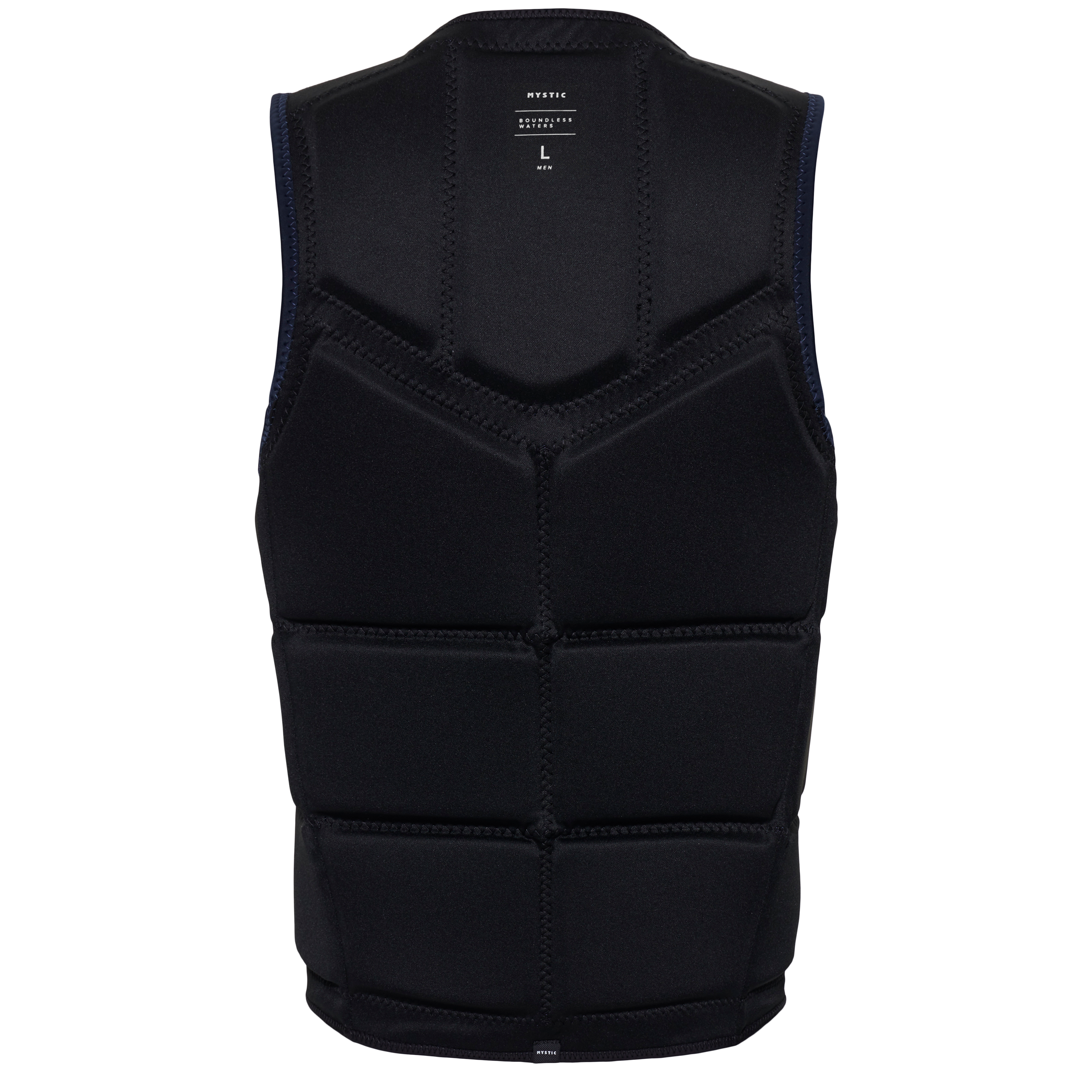 Brand Impact Vest Fzip Wake - Navy